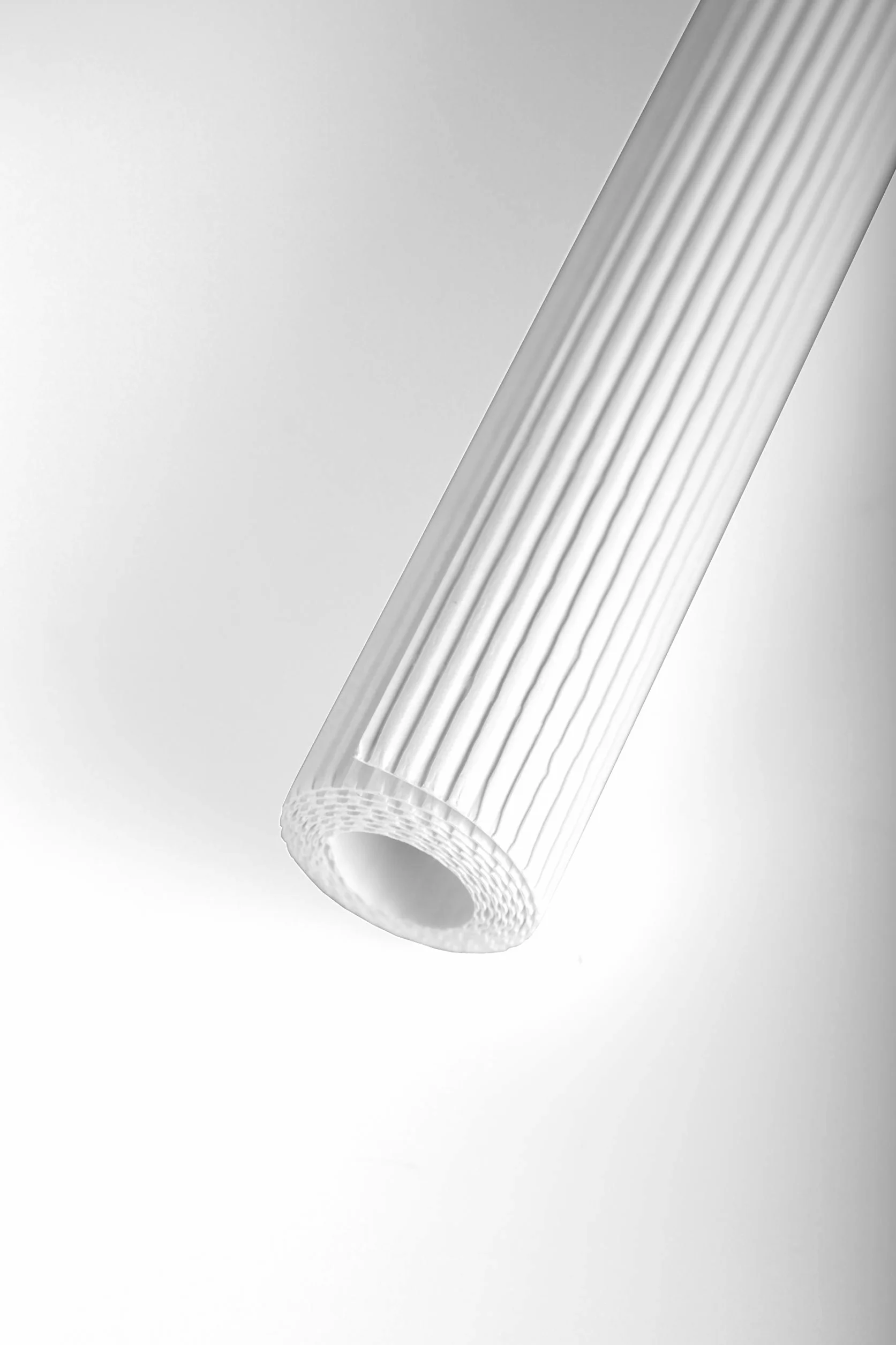 Clairefontaine 95601C – Rolka tektury falistej średnia fala 300g/m² – format 50x70 cm – prace kreatywne – majsterkowanie, rękodzieło, kartki – kolor biały