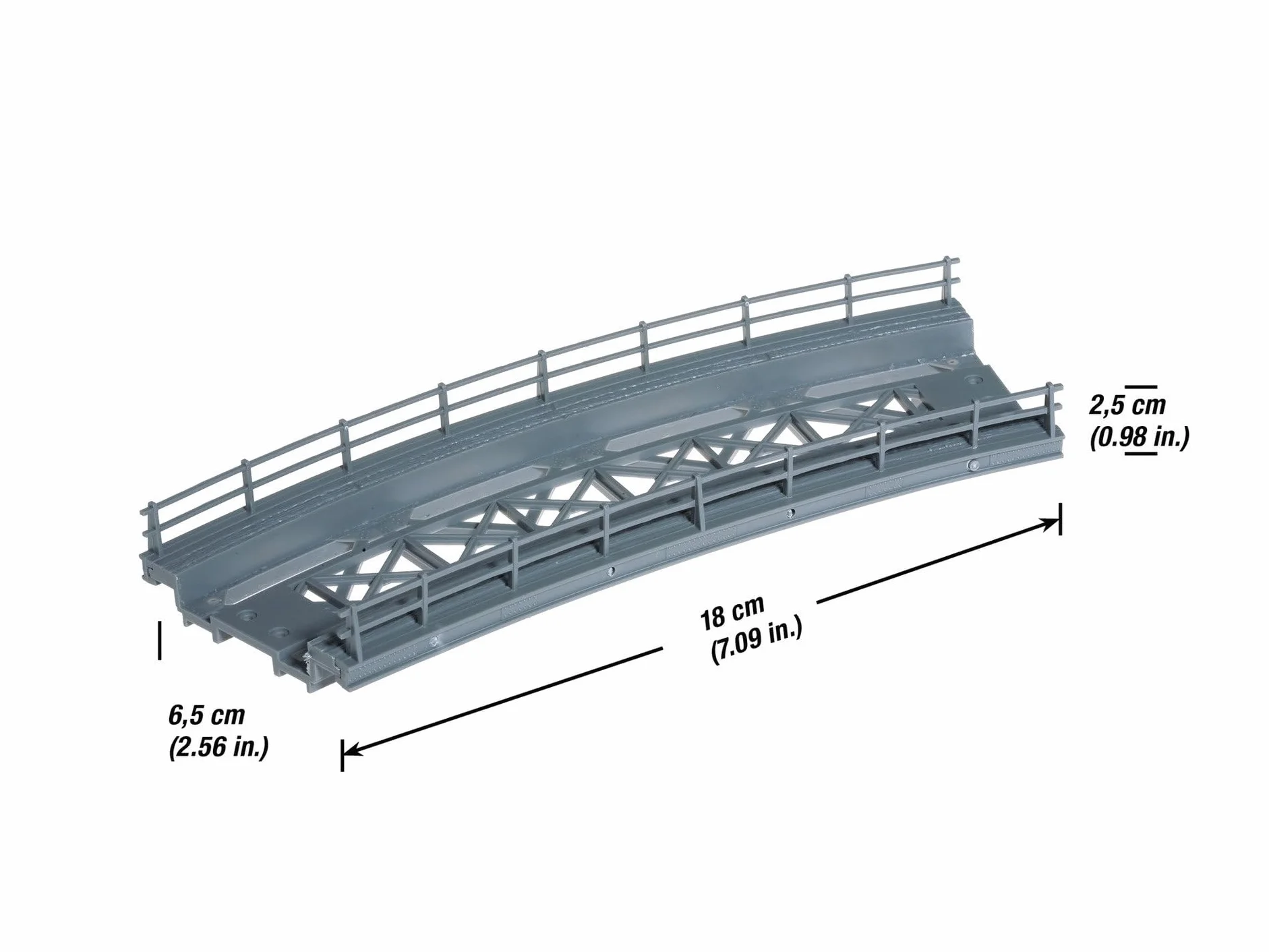 Noch 21350 360 mm Promień Bridge Base zakrzywiony model krajobraz