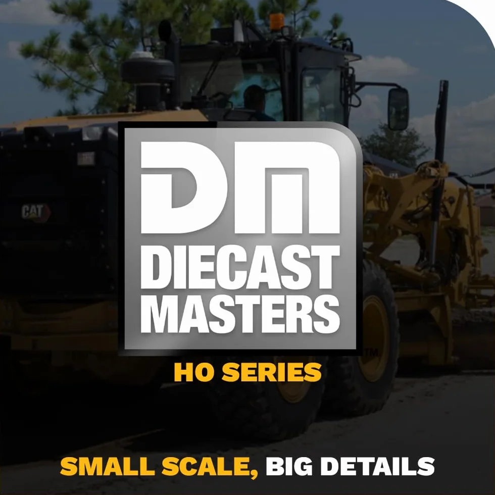 Die Cast Master 85520 - Równiarka silnikowa Caterpillar 12M3, skala 1:87, ok. 11,7 x 4,3 x 3,8 cm, 14 lat i starsi