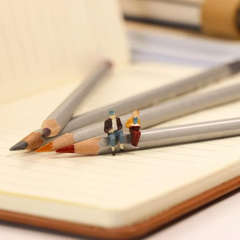 Wekuw 60 sztuk miniaturowy zestaw postaci kolorowe figurki model w różnych pozach figurki ludzie w skali 1:87 Mini model pociągów architektonicznych, do miniaturowych scen