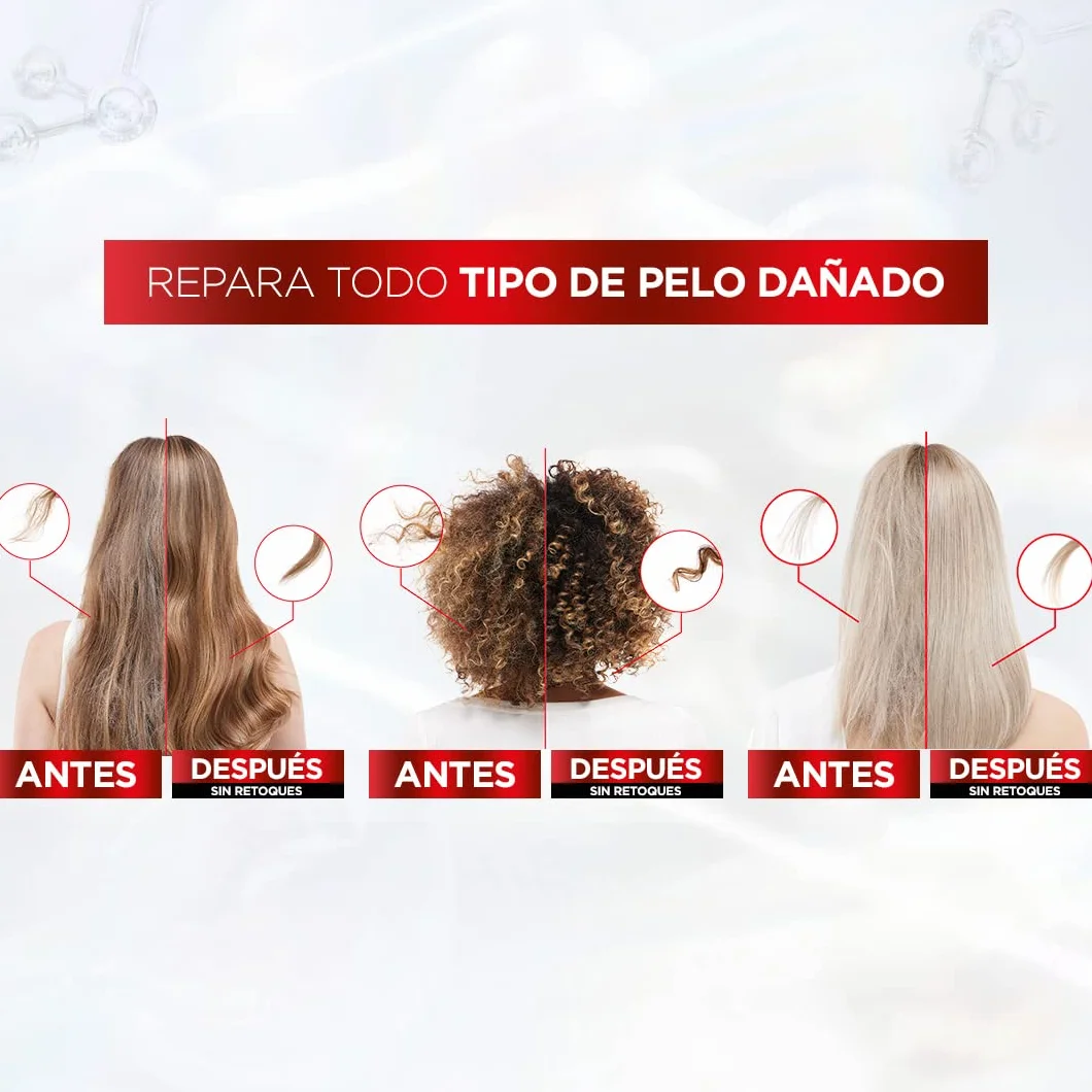 L'Oréal Paris Elvive Bond Repair Skrzynia Rekonstrukcja wstępnego szamponu, szampon bez siarczanów, głęboka odbudowa odżywka, zabieg do naprawy zniszczonych włosów, wielokolorowy