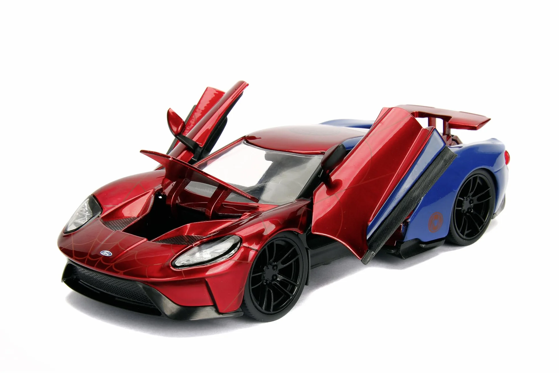 JADA 253225002 Marvel Spider-Man 2017 Ford GT 1:24