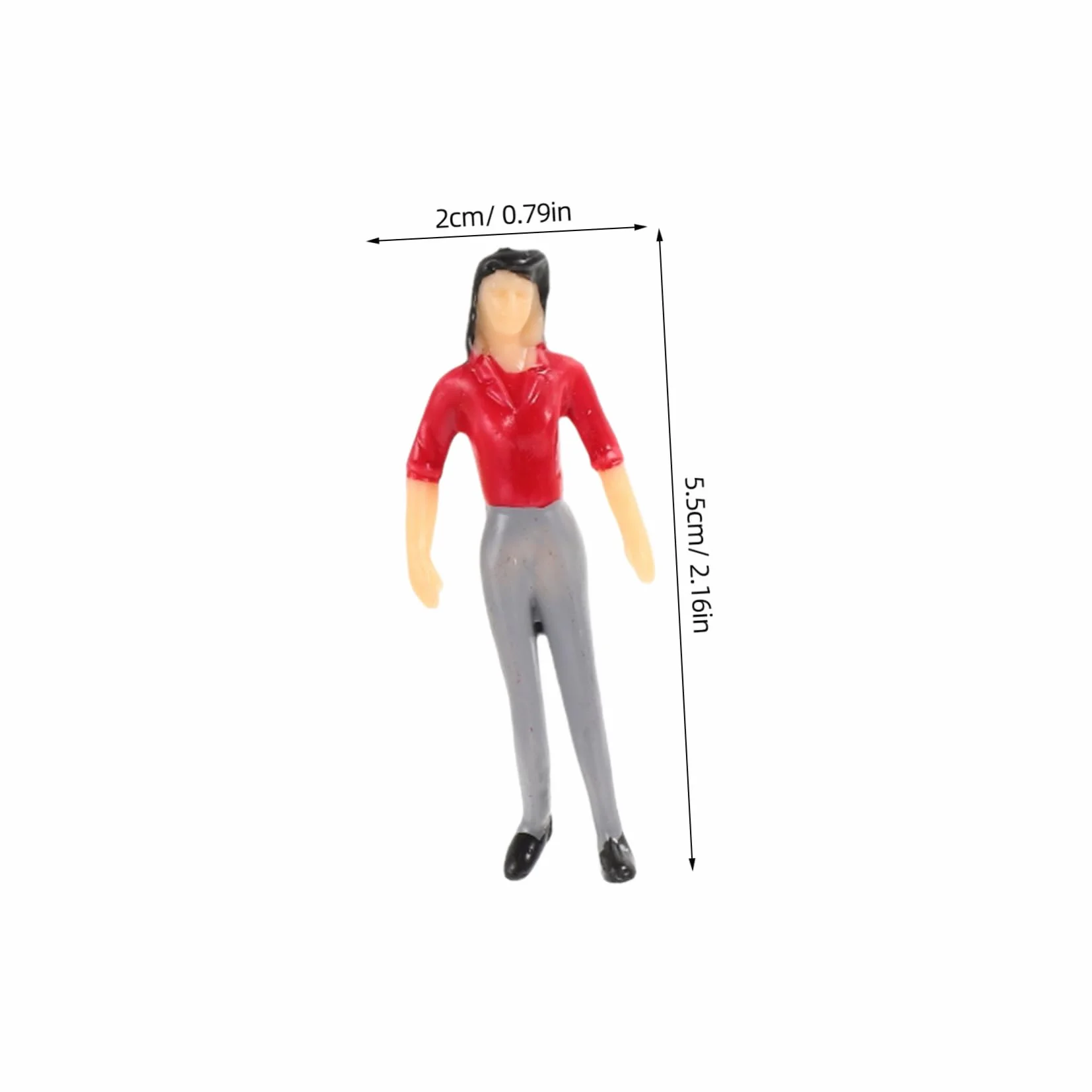 Realistyczne Figurki Abs W Miniaturze 30 Szt Zestaw Miniaturowych Figurek Ludzi Do Projektów