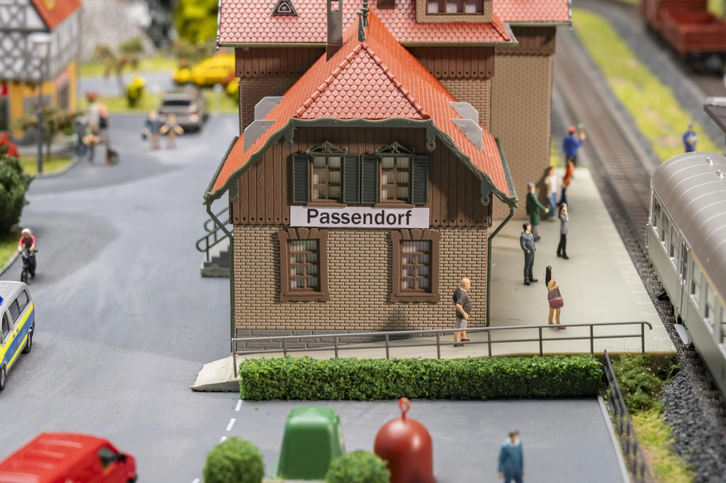 FALLER 190035 H0 zestaw promocyjny dworzec kolejowy Passendorf szerokość toru H0