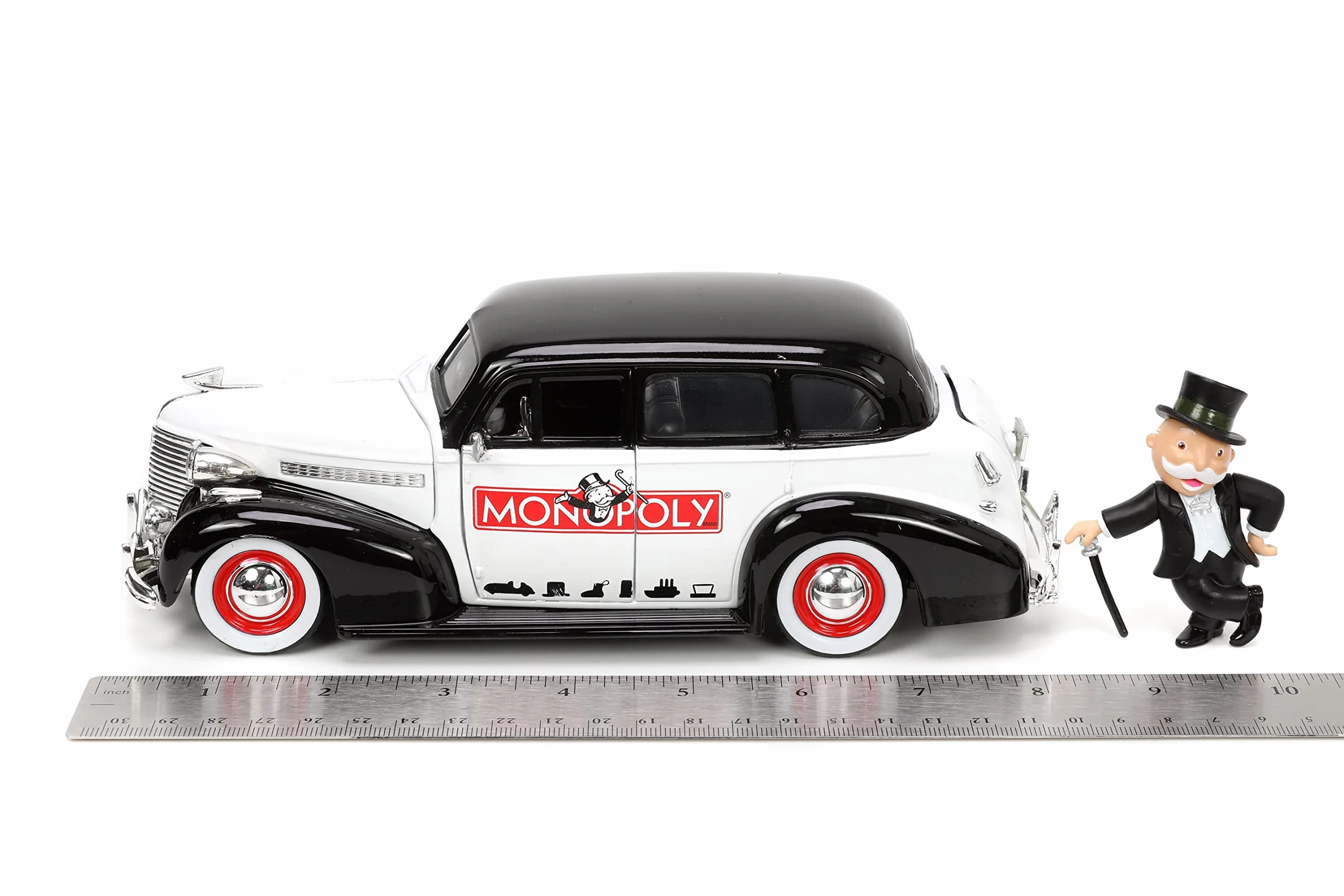 JADA TOYS - Model samochodu kolekcjonerskiego, 33230W, Biały/Czarny