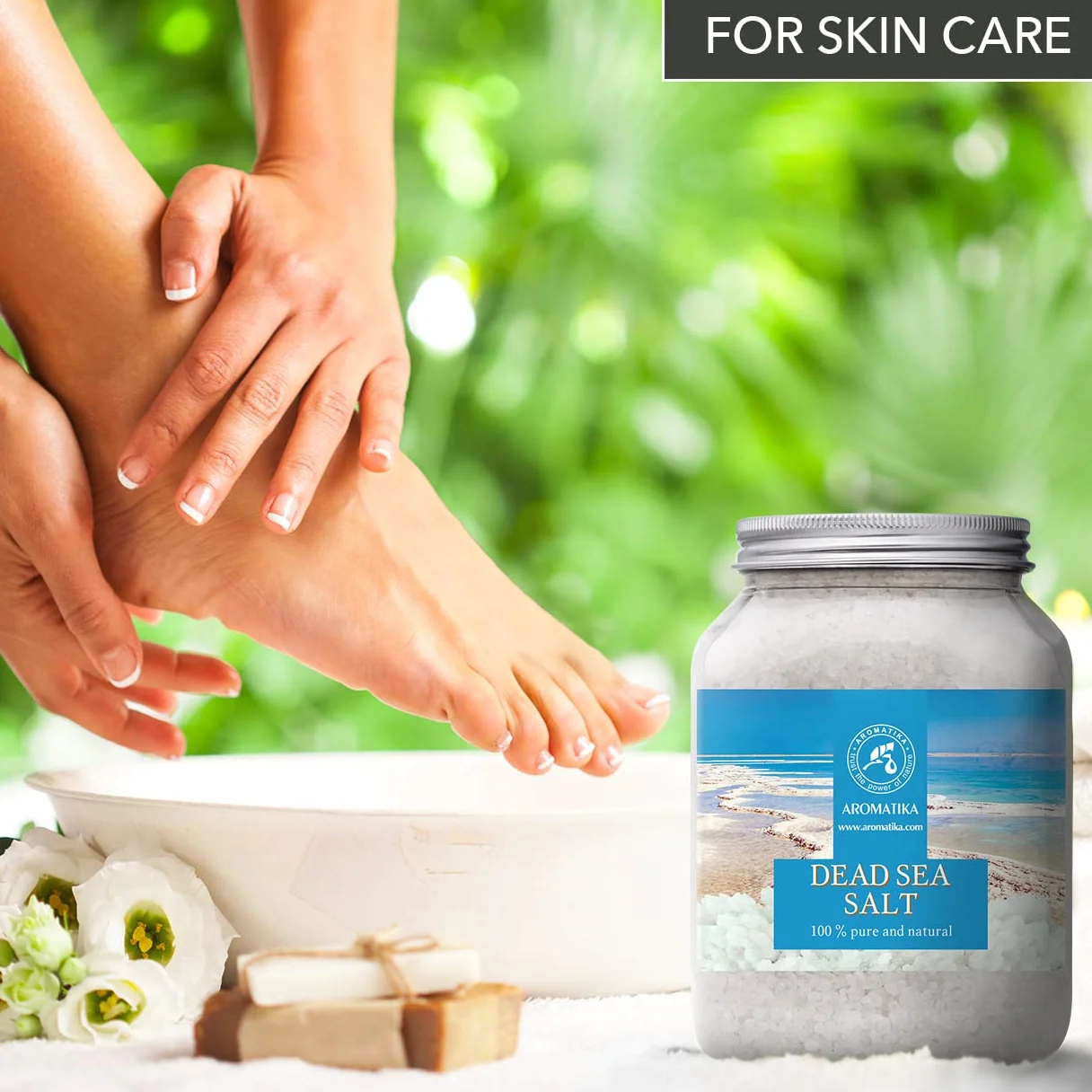 Dead Sea Salt 1000g - 100% Pure and Natural - Dead Sea Salts 1 kg- Best for Good Sleep - Stress Relief - Bath - Beauty - Relaxing - Bath Salts