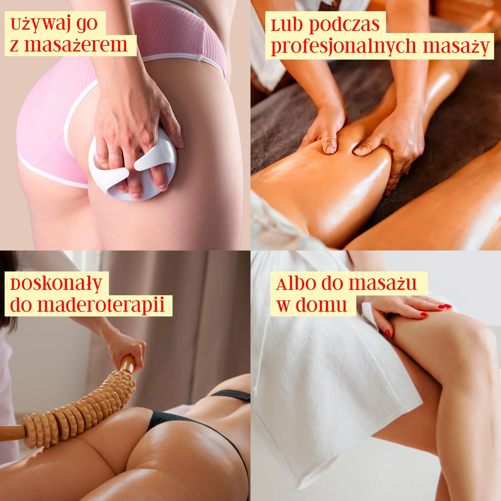 Silny olejek antycellulitowy z olejkami eterycznymi 500 ml Profesjonalne wyszczuplanie Wnika 6 razy lepiej niż krem ​​antycellulitowy, zapewniając 6 razy więcej rezultatów w zapobieganiu rozstępom.