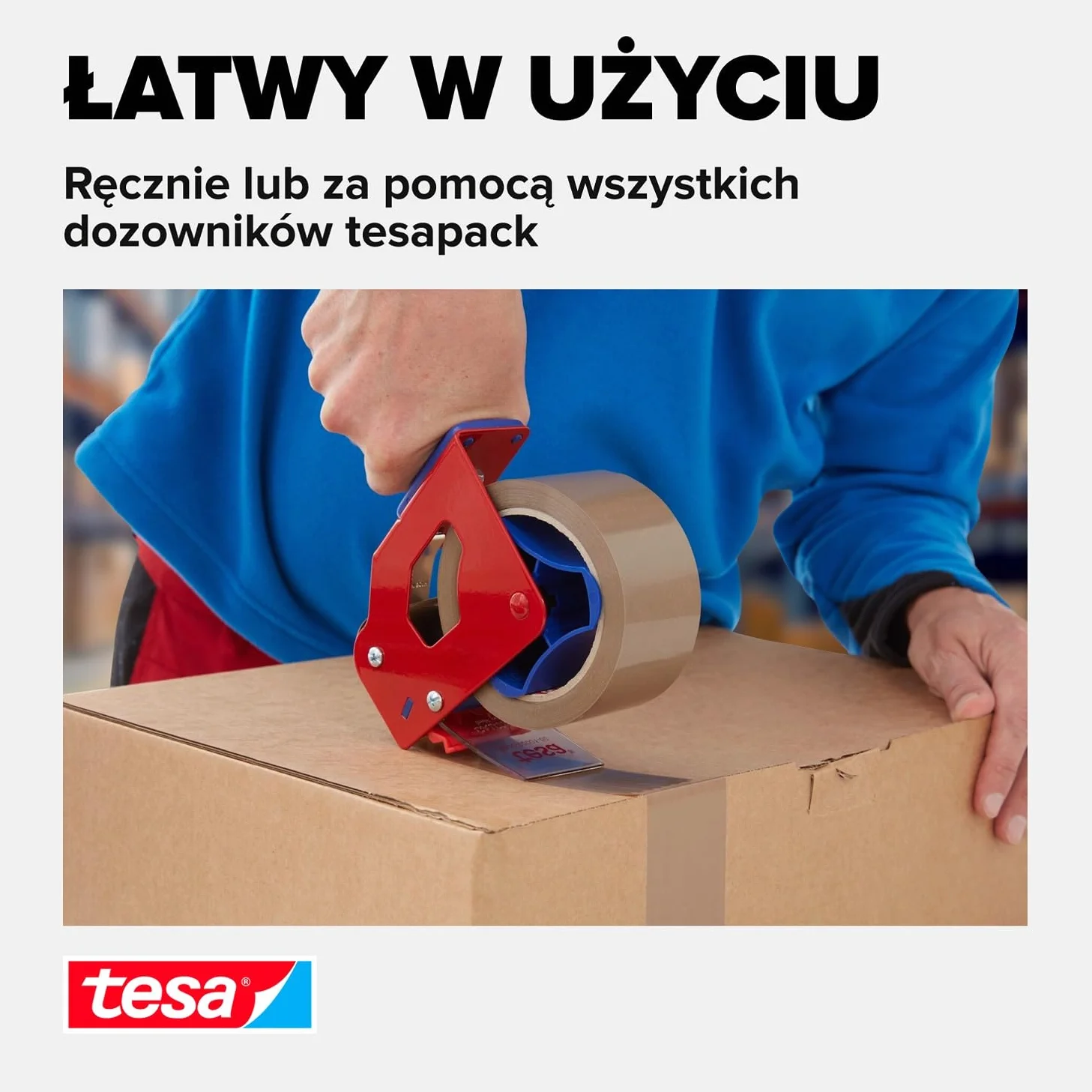 tesapack taśma do pakowania – zestaw samoprzylepnych taśm pakunkowych – 6 rolek – ciche rozwijanie – do zaklejania lekkich paczek – 66 m x 50 mm – brązowy