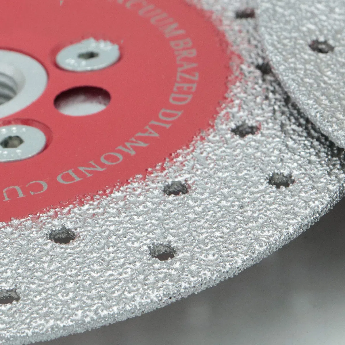 Diamentowa tarcza szlifierska, tarcza szlifierska 2 sztuki najwyższej jakości, średnica 4,5"/115mm, dwustronna, lutowana próżniowo diamentowa tarcza tnąca i szlifierska z gwintem M14