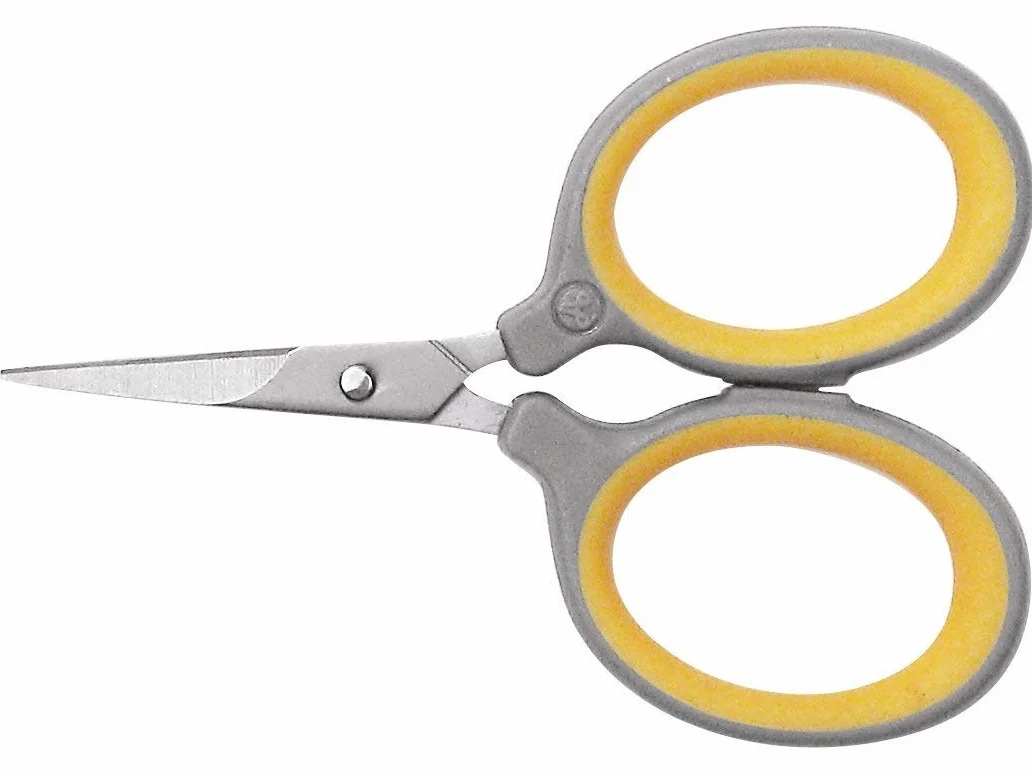 Westcott E-30420 00 Titanium Super Softgrip nożyczki 7,6 cm, szaro-żółte