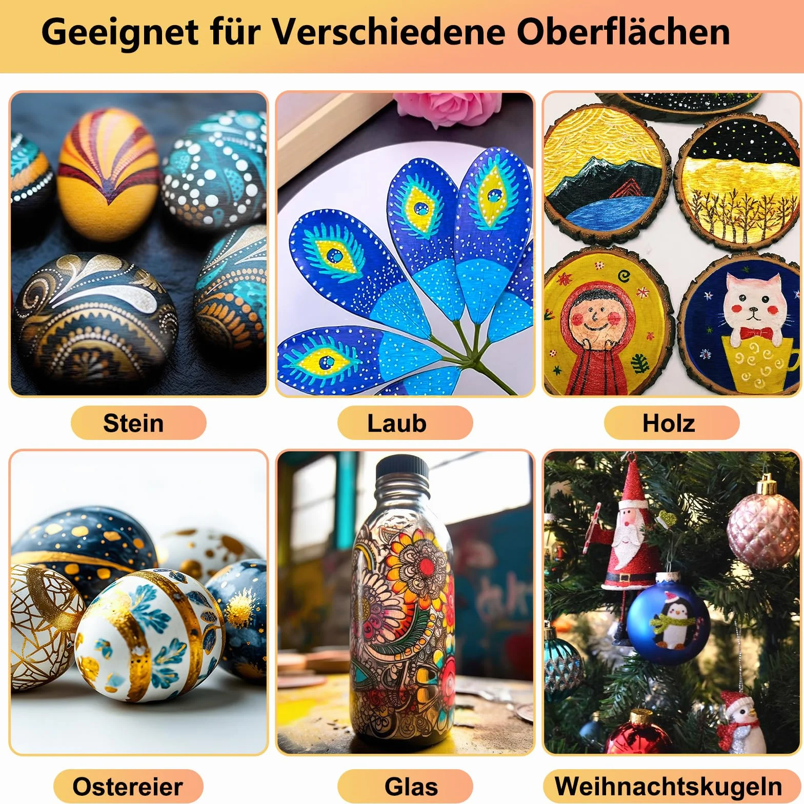IVSUN Metaliczne markery, 12 metalicznych pisaków akrylowych, wodoodporne, zestaw do albumu fotograficznego, księgi gości, na wesele, akcesoria do scrapbookingu, czarny papier, drewno, szkło, kamienie