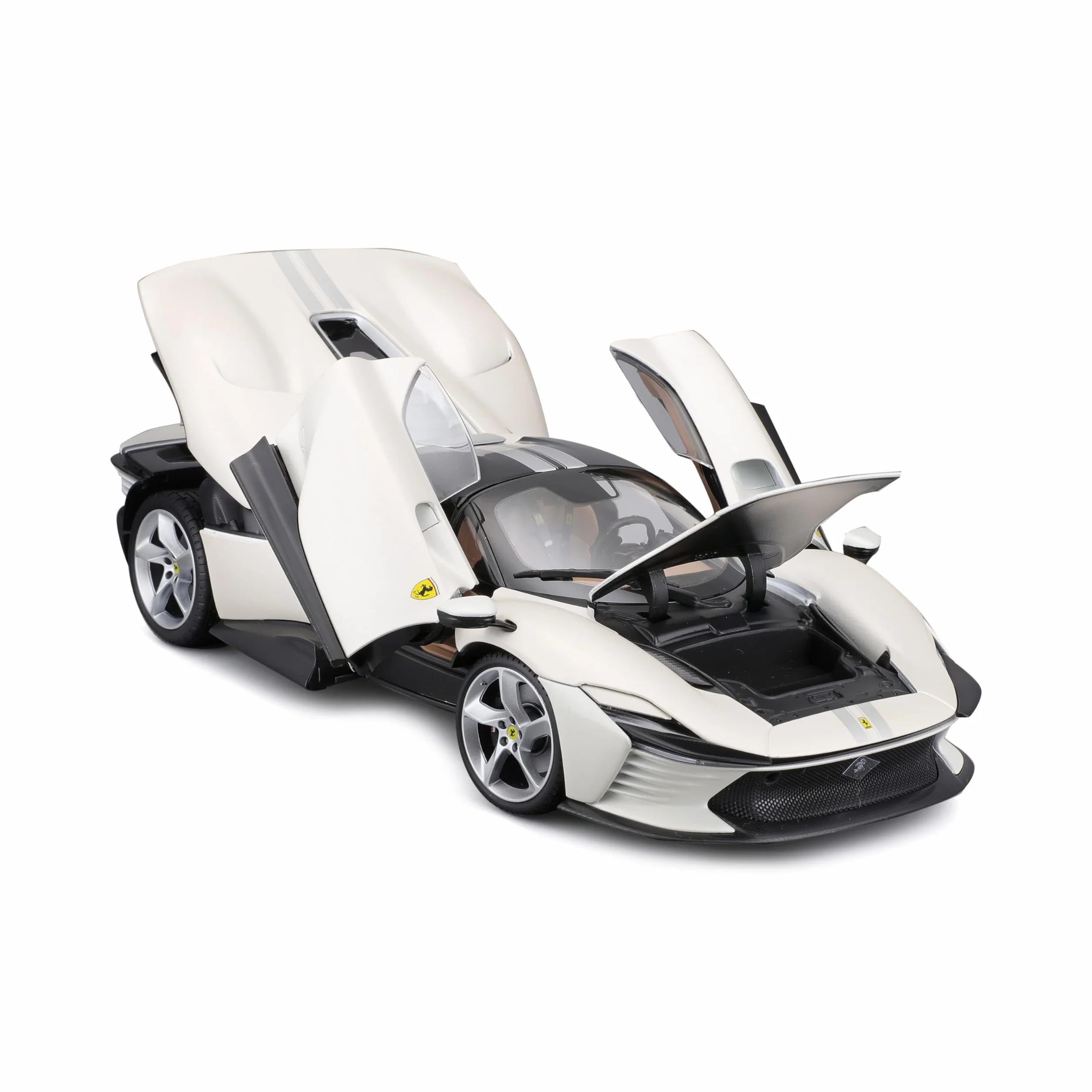 BBURAGO 1/18 Ferrari Signature - Daytona SP3 - biały -