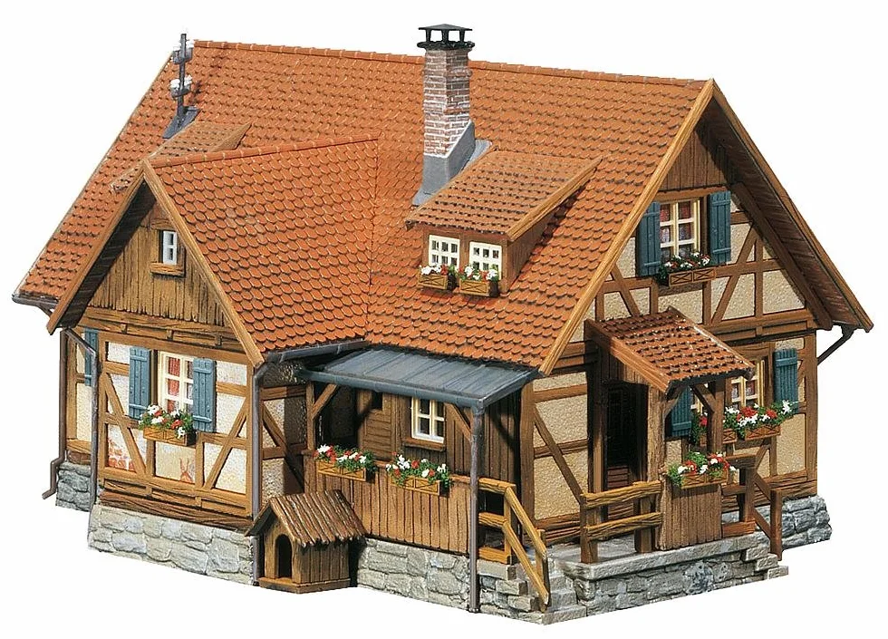 Faller - Budynek dla modeli kolejowych N Skala 1:160 [Importowane z Niemiec]