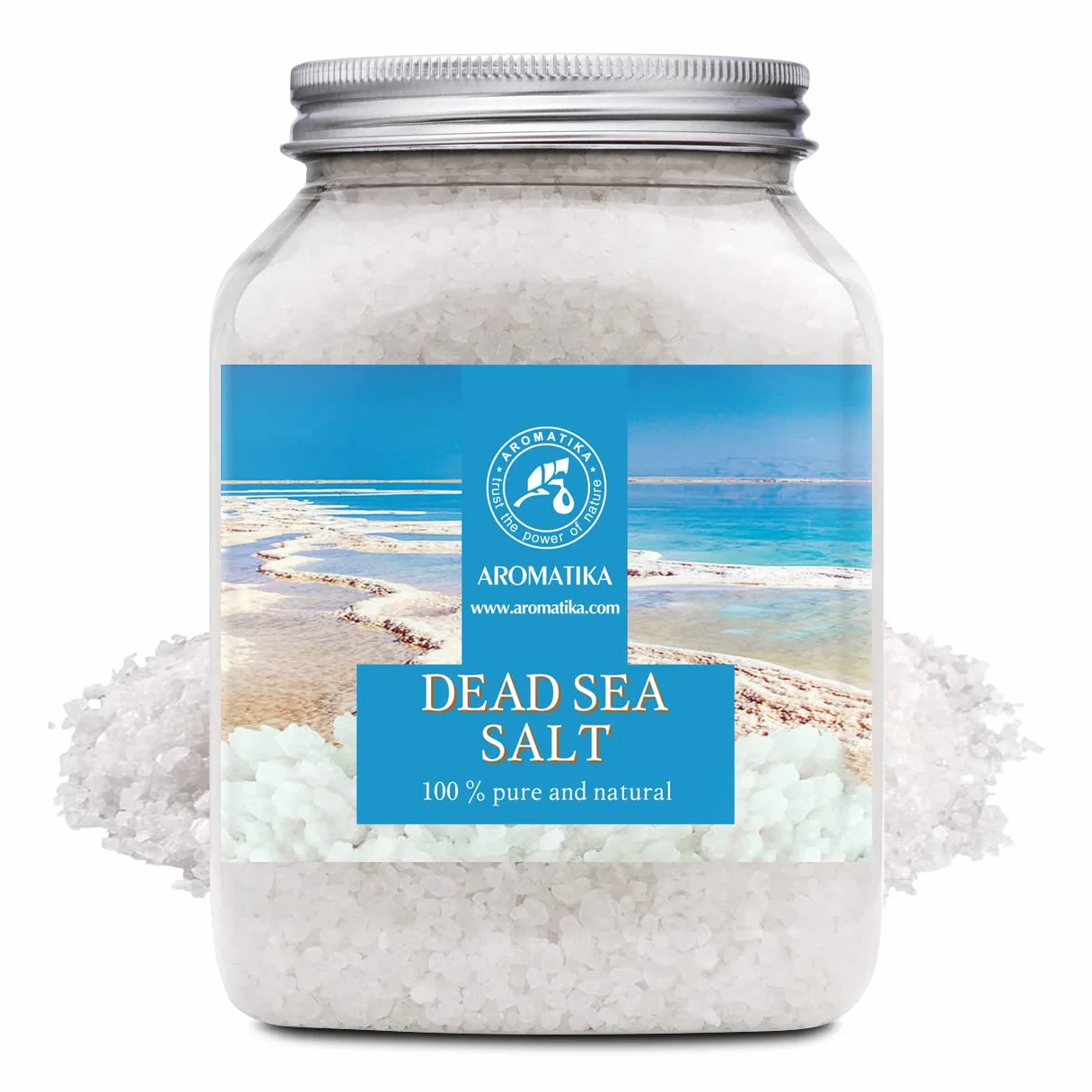 Dead Sea Salt 1000g - 100% Pure and Natural - Dead Sea Salts 1 kg- Best for Good Sleep - Stress Relief - Bath - Beauty - Relaxing - Bath Salts