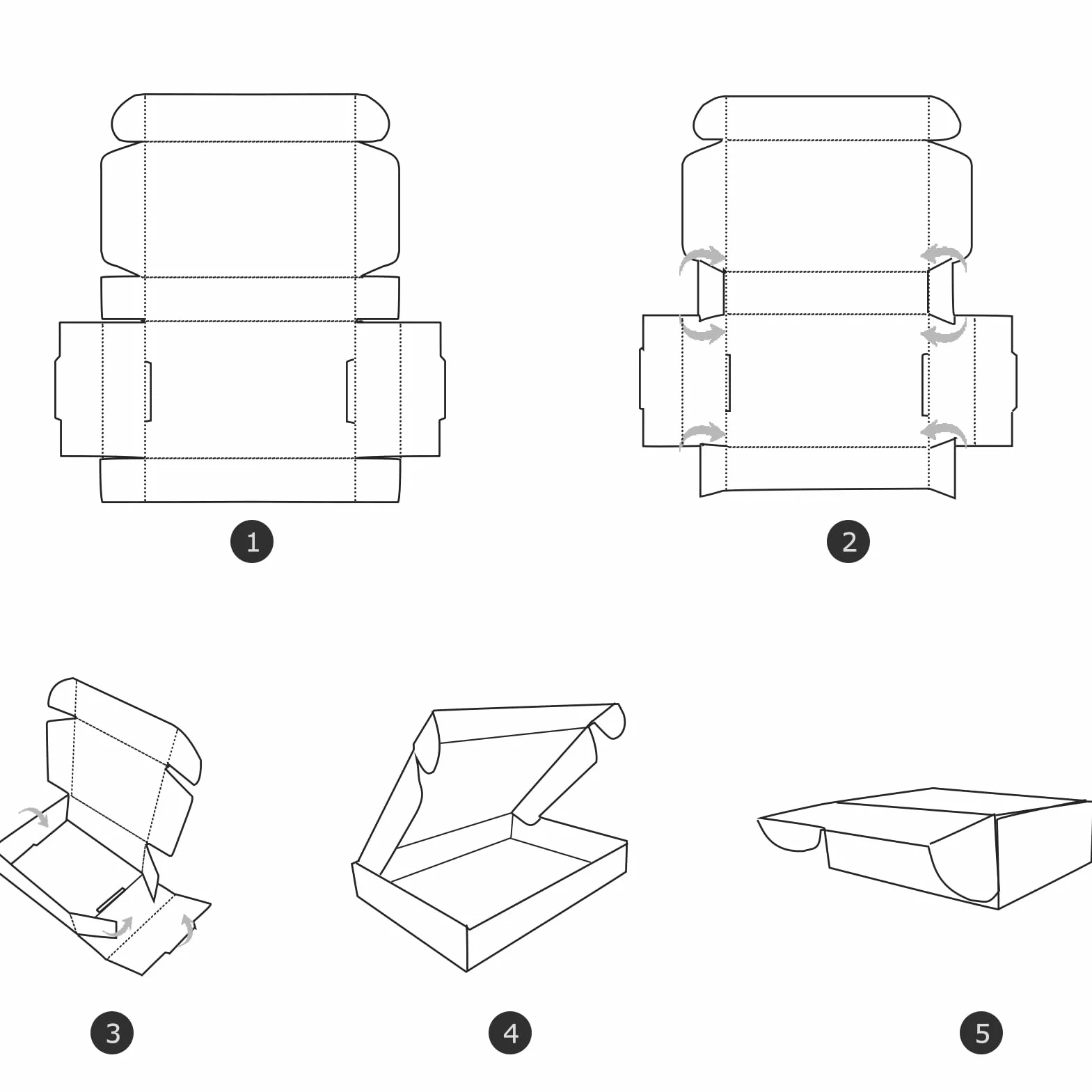 RLAVBL 25 sztuk brązowych opakowań wysyłkowych o wymiarach 15,3 x 10,2 x 7,6 cm do wysyłki przedmiotów, zabawek i prezentów