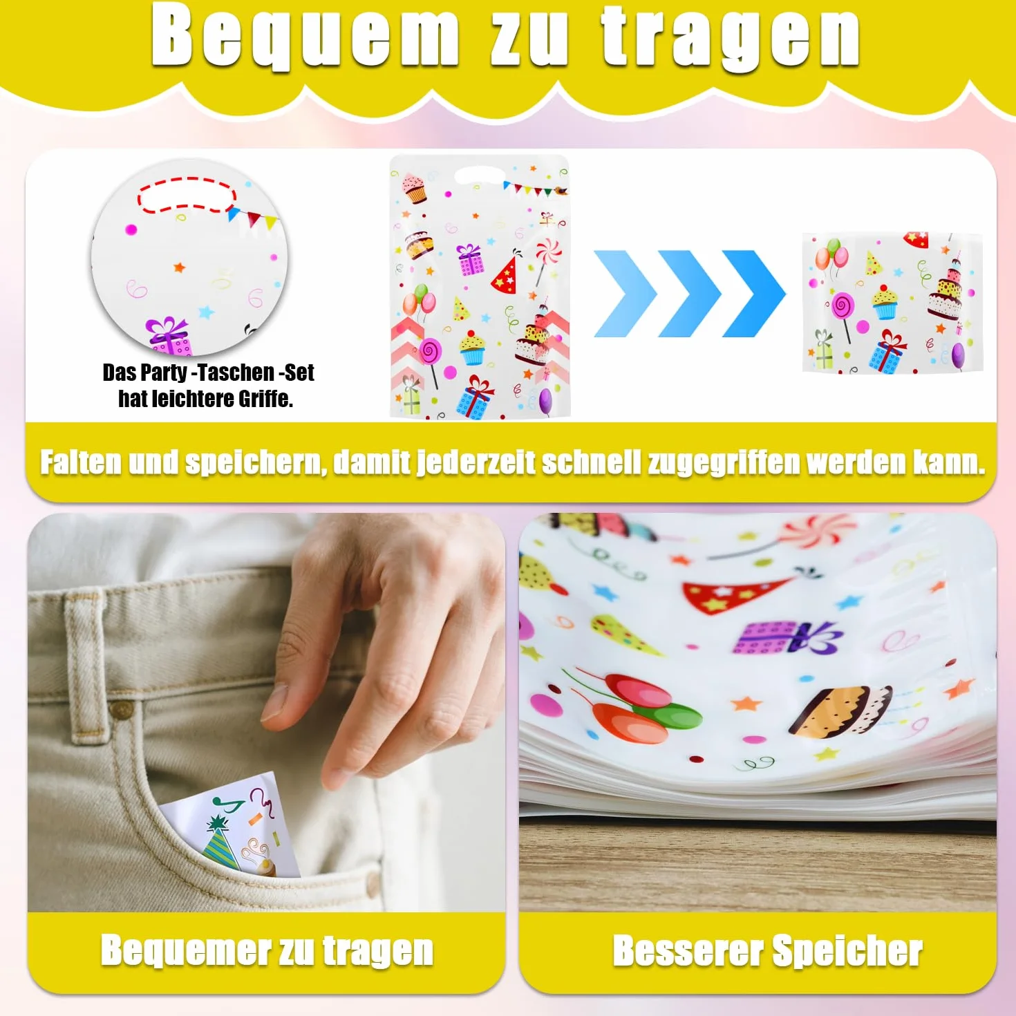 Niuny Torby urodzinowe dla dzieci torby cukierki dla dzieci torby na cukierki prezenty torby prezent urodzinowy dla dzieci na prezenty urodziny Boże Narodzenie ślub torba na ciasteczka (50)