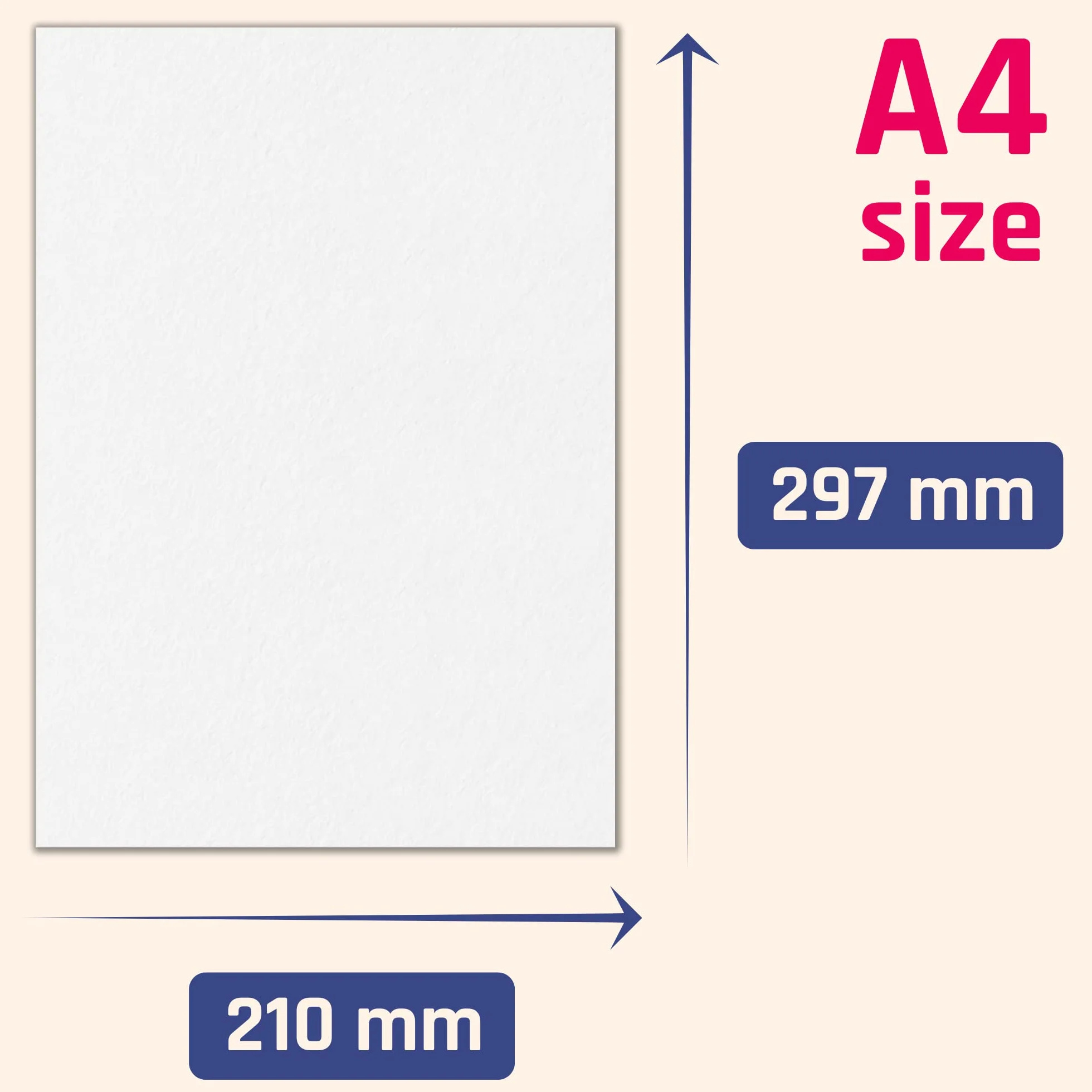 60 Sztuk, 230 g/m² - Karton Biały A4, Gruby Karta Biała do Rysowania Druku Drukarka