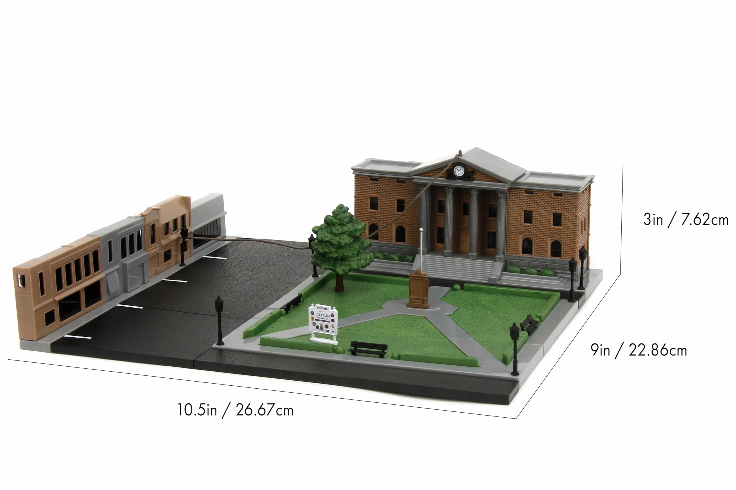 Jada Toys Nano HWR BTTF Hill Valley Courthouse