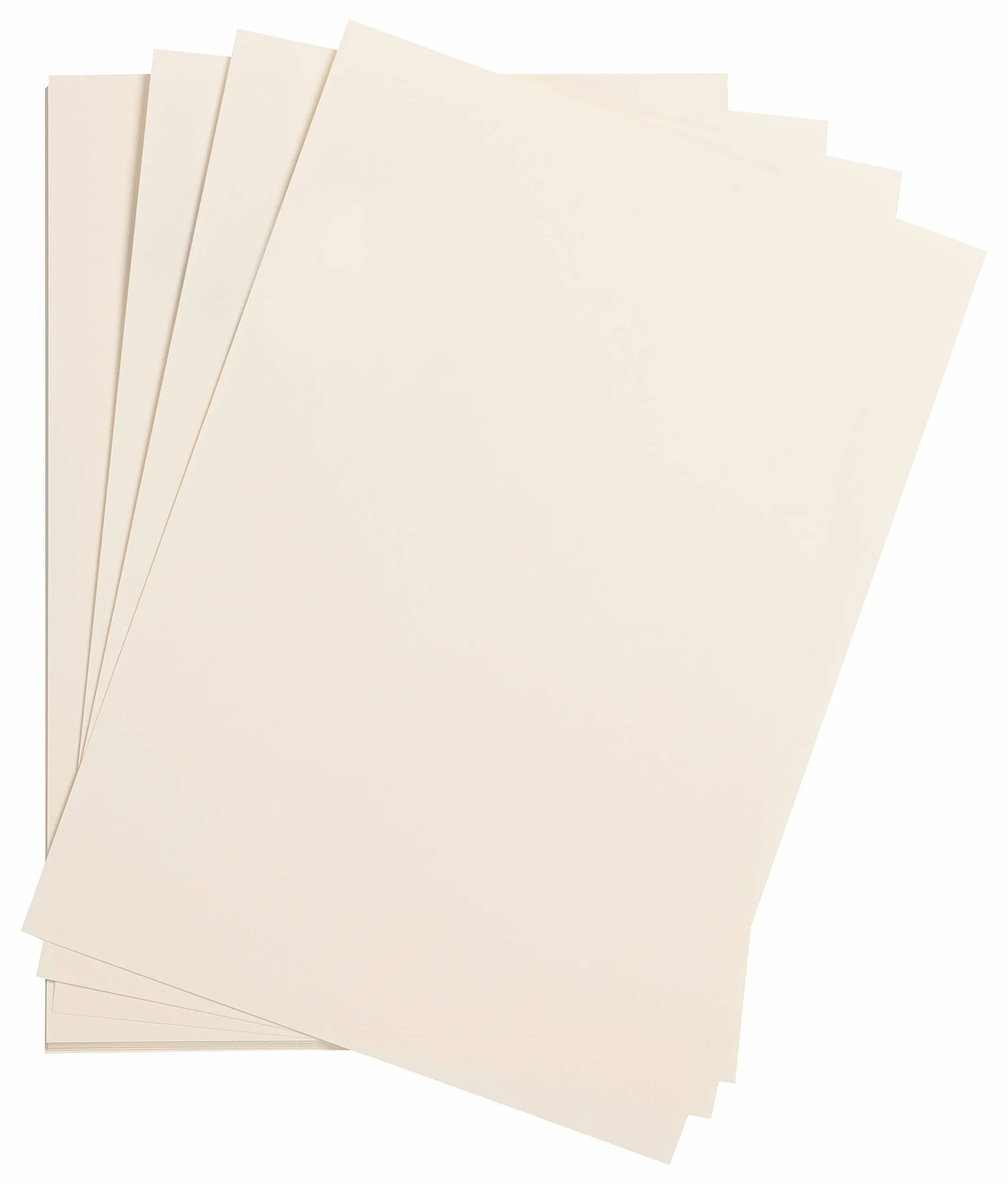 Clairefontaine Maya 975275C Papier Ozdobny, Kość Słoniowa, A4/25 szt.