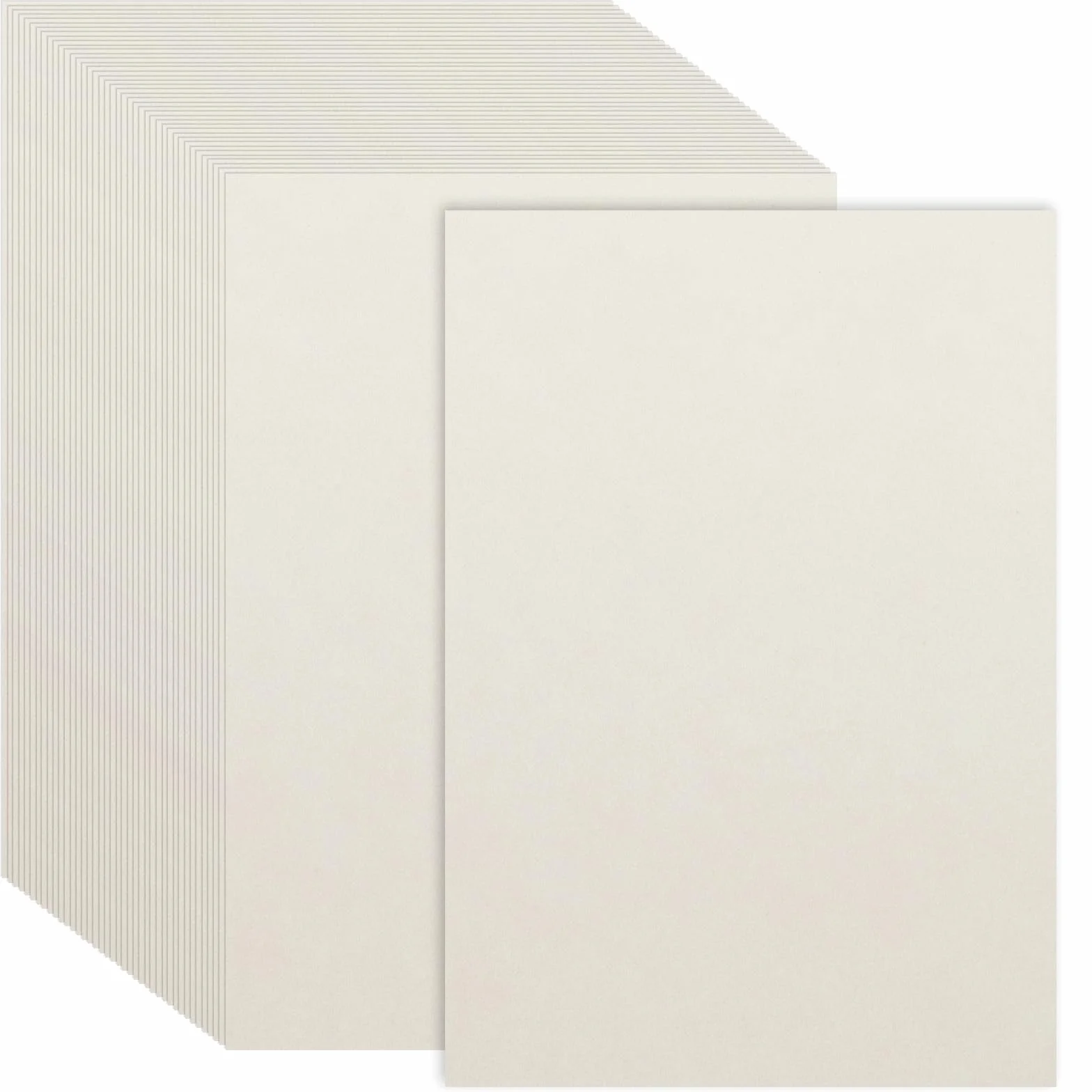 50 arkuszy papieru kolorowego Kość słoniowa A4, 250g/m² Kość słoniowa papier fotograficzny DIN A4 papier do drukarek atramentowych karton kolorowy papier do majsterkowania do scrapbookingu