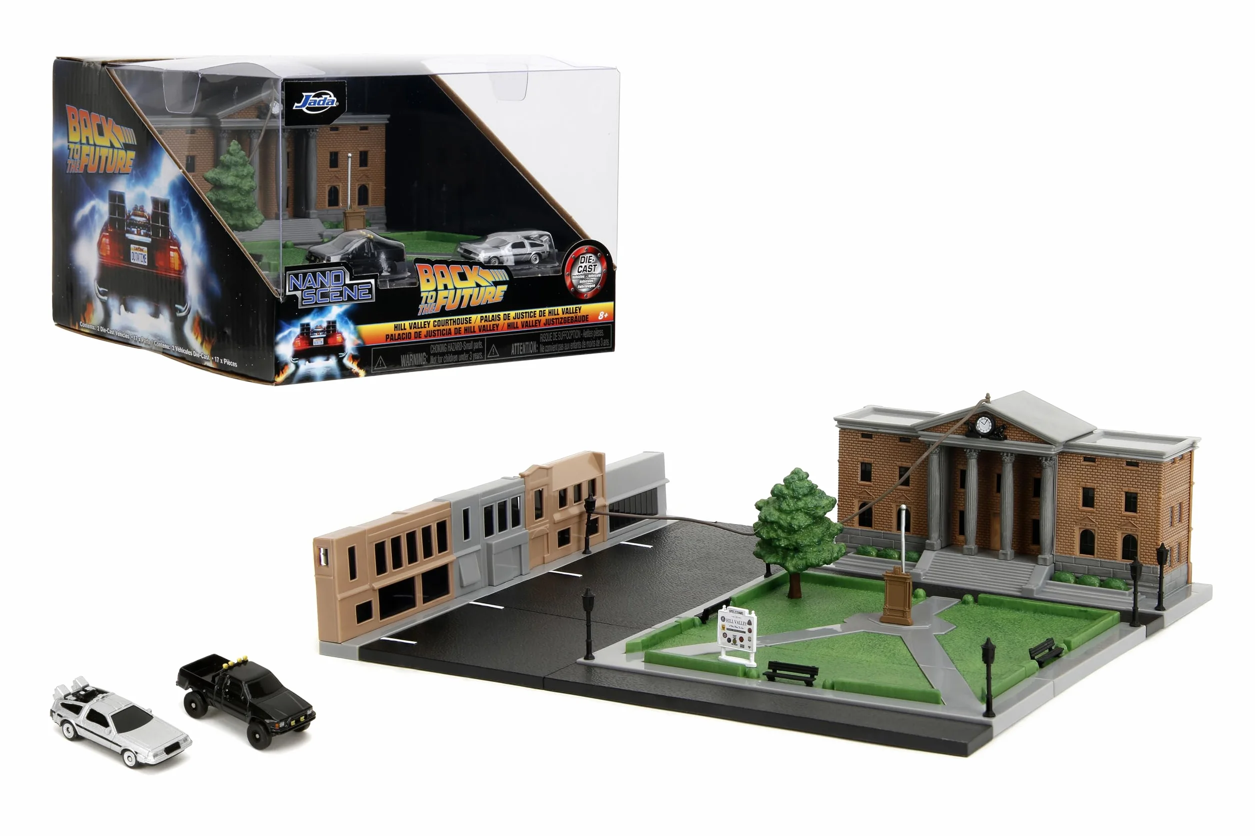 Jada Toys Nano HWR BTTF Hill Valley Courthouse
