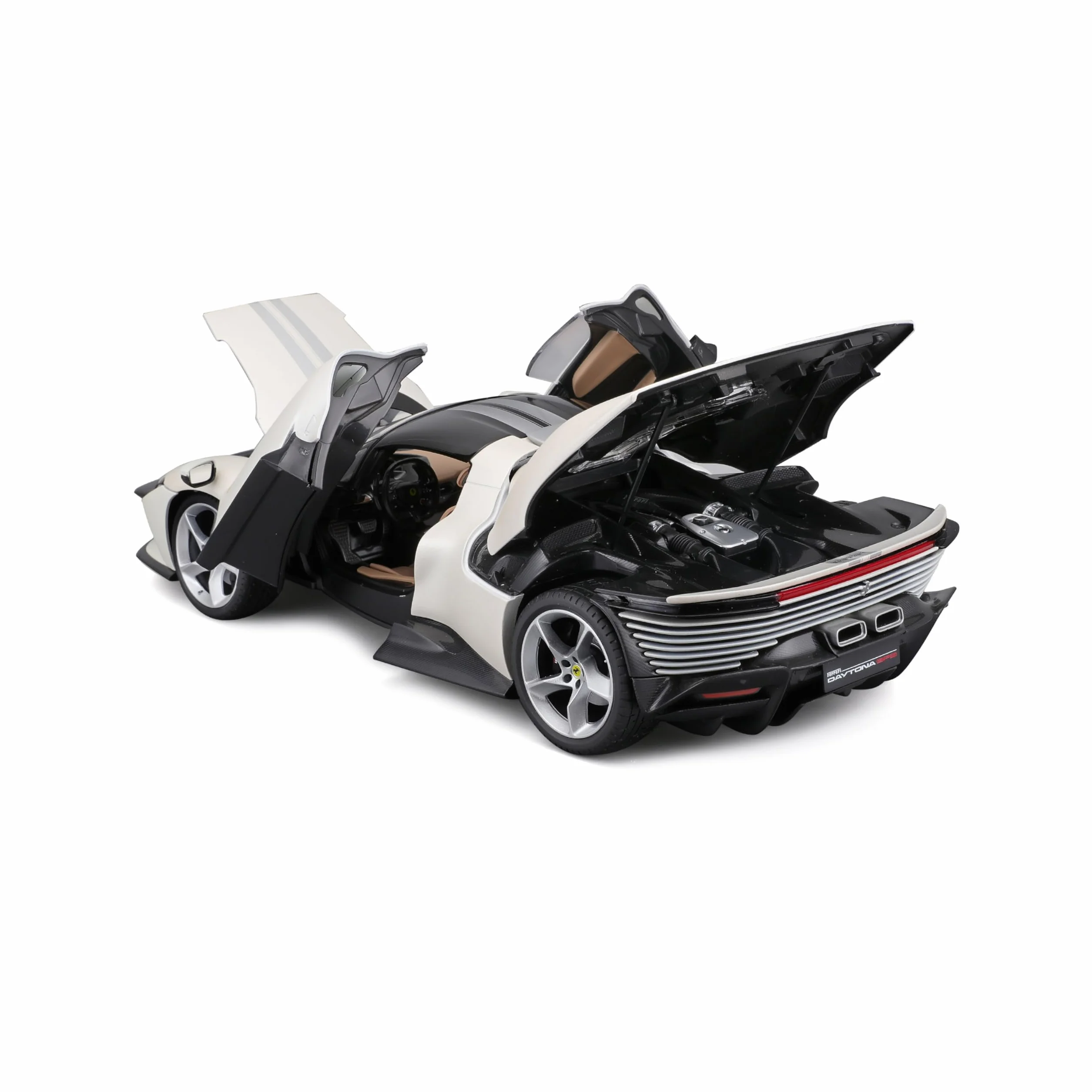 BBURAGO 1/18 Ferrari Signature - Daytona SP3 - biały -