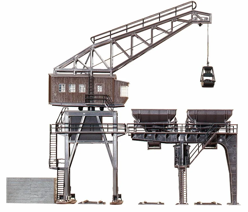 FALLER Zestaw modelarski z 198 częściami 340 x 274 x 245 mm I model kolejki akcesoria H0 Budynek I model kolejki H0