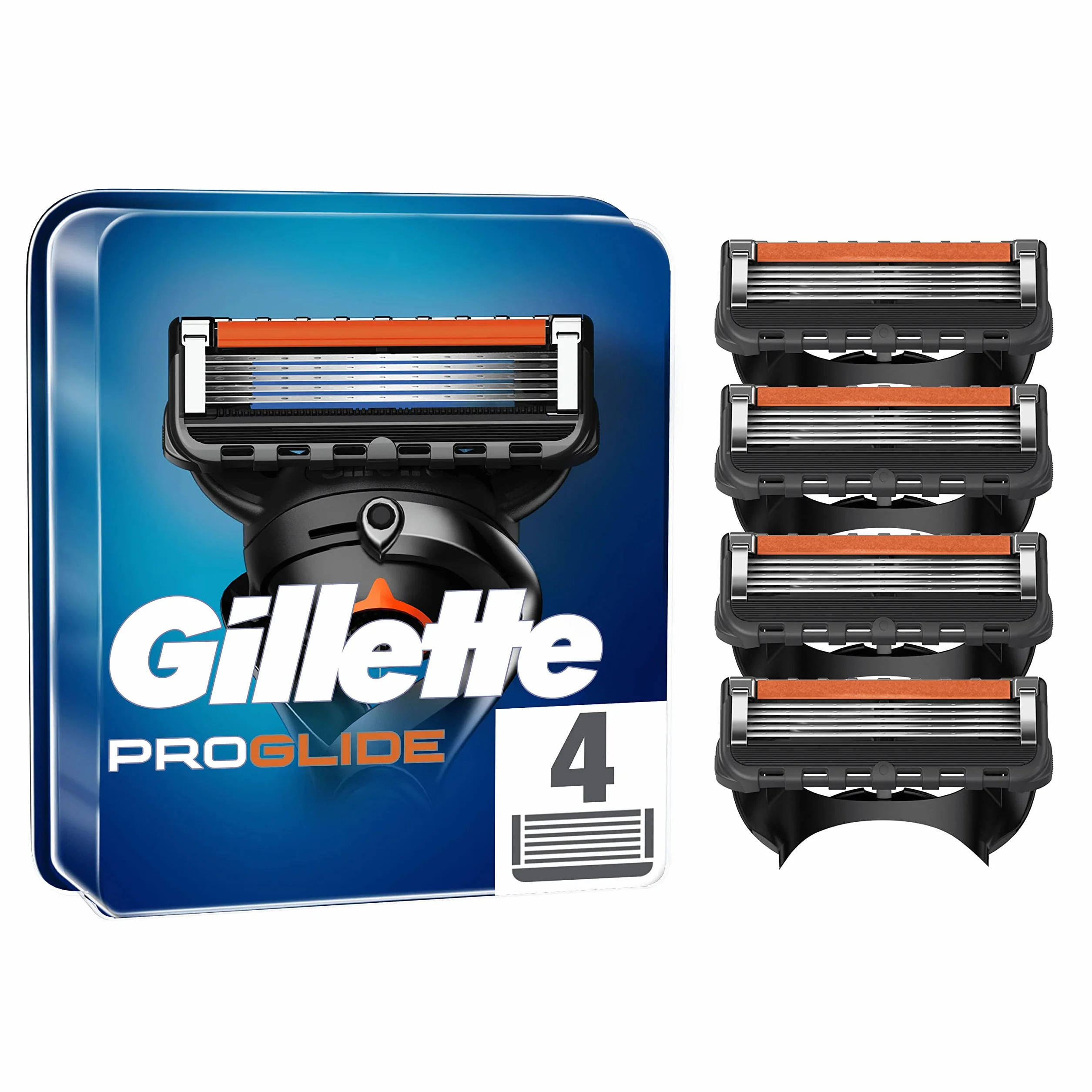 Gillette Fusion Proglide wymienne żyletki, 4 sztuki
