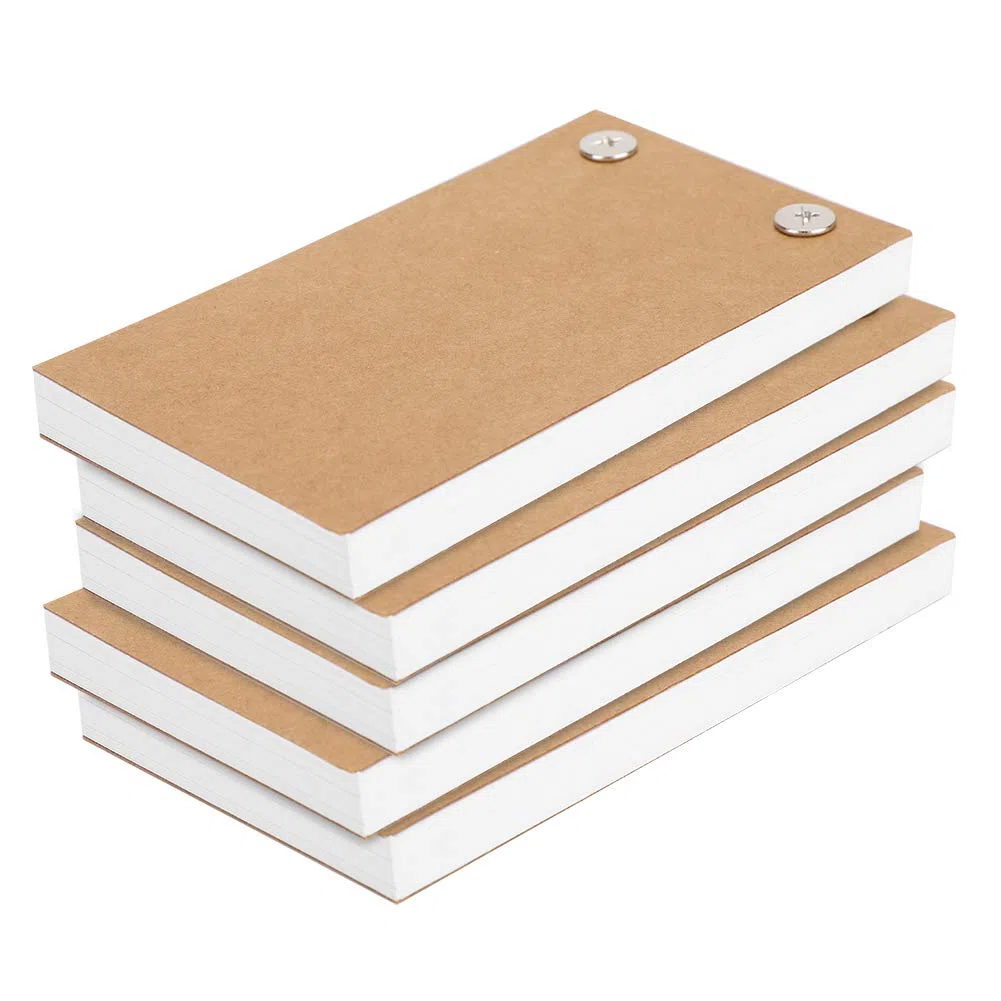 Zestaw flipbooków , pusty papier do animacji flipbooków do tworzenia kreskówek do szkicowania do animacji