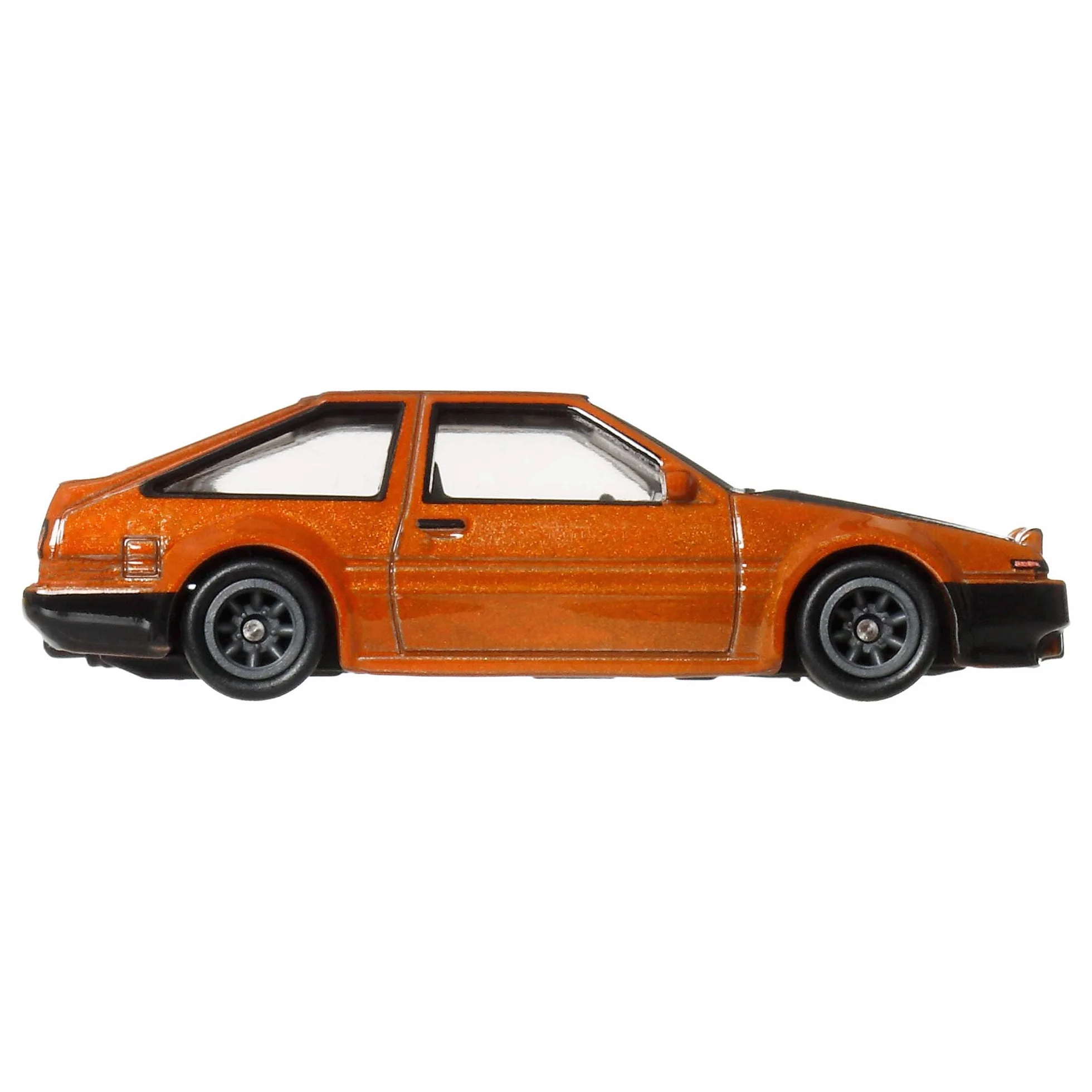 Hot Wheels Premium Car Culture Kultowe auta Samochodzik Toyota AE86 Sprinter Trueno, metalowe auto w skali 1:64, opony Real Riders, samochód zabawka dla dzieci 3+ i kolekcjonerów, JKF10