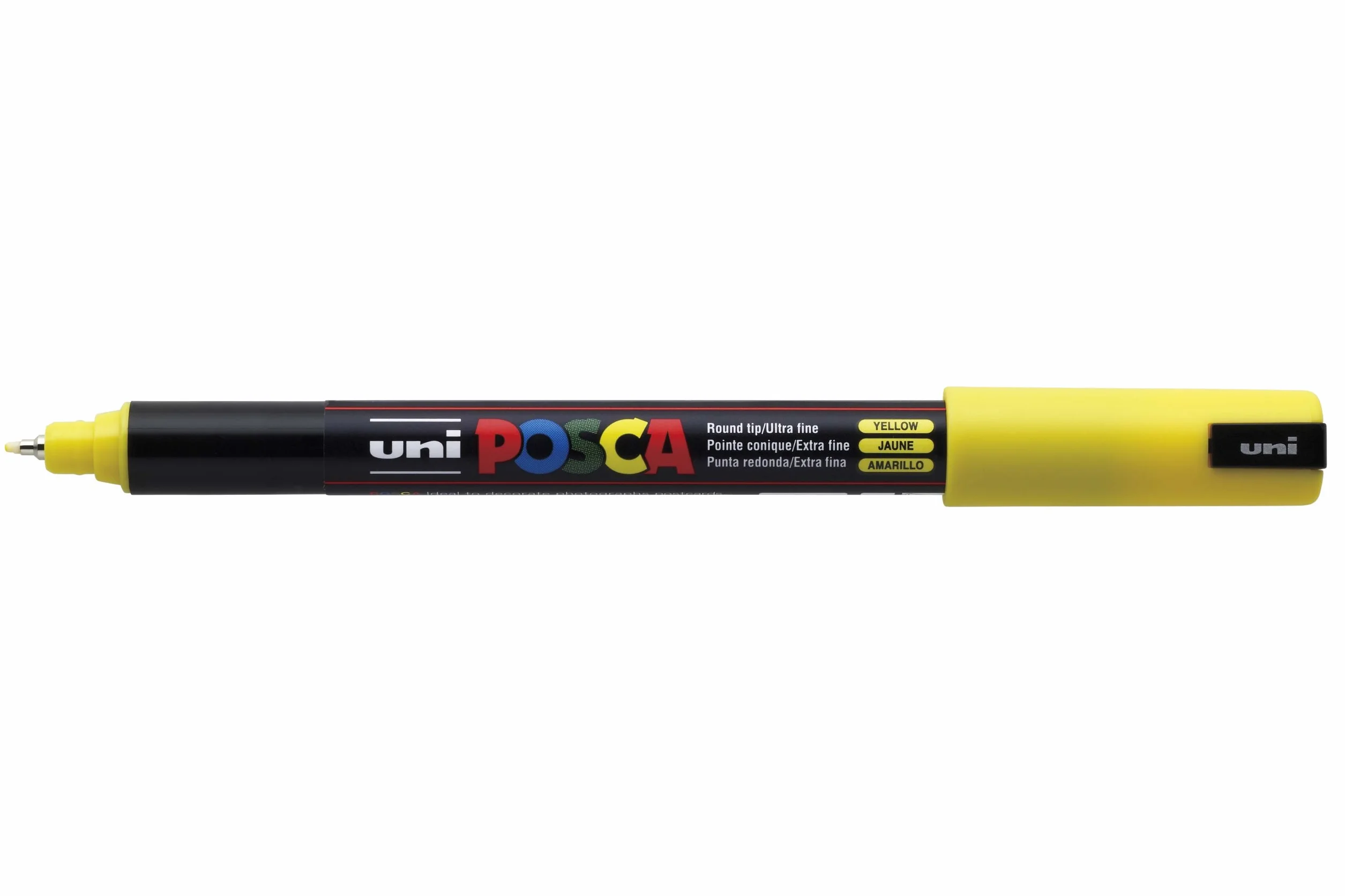 POSCA PC-1MR Permanentne markery malarskie. Ultra cienka końcówka do sztuki i rzemiosła. Zastosowanie na wielu powierzchniach na drewnie, metalu, papierze, płótnie, kartonie, tkaninie szklanej,