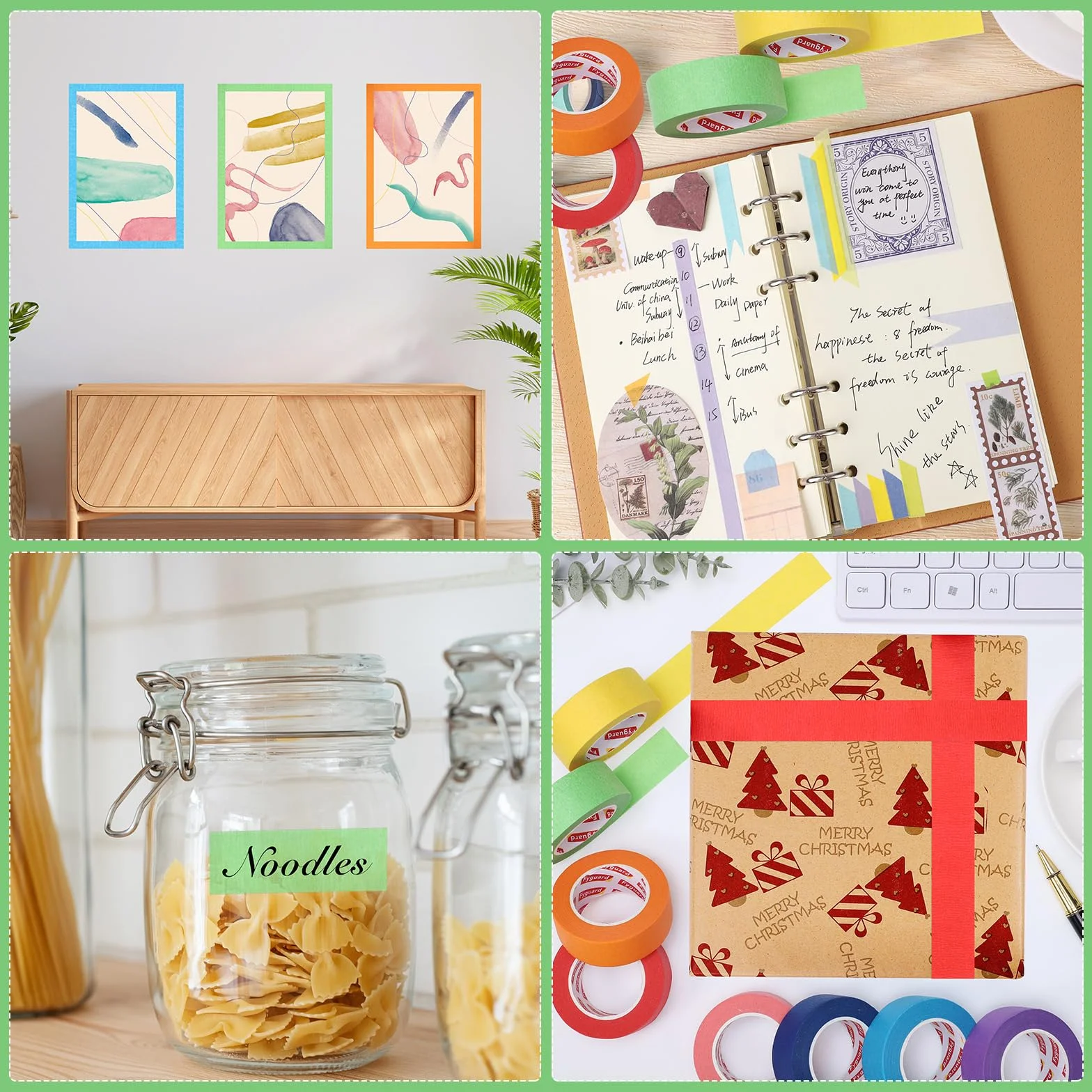 8 rolek kolorowej taśmy maskującej, 23 mm x 13 m, taśma malarska, w kolorze tęczy, taśma dekoracyjna, dla dzieci, studentów, DIY, scrapbookingu, rzemiosła