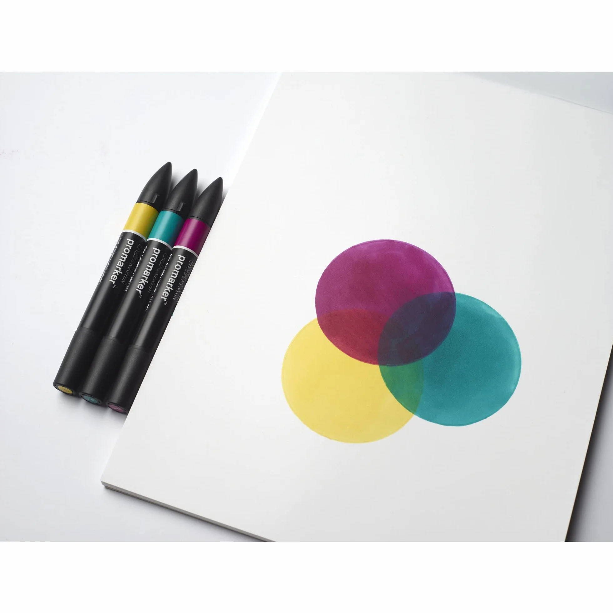 Winsor & Newton 6002012 Papier do markerów w bloku, 25 arkuszy DIN A4, 160 g/m², FSC, nie zawiera chloru i kwasów, odporny na starzenie się do wszystkich rodzajów markerów na bazie alkoholu