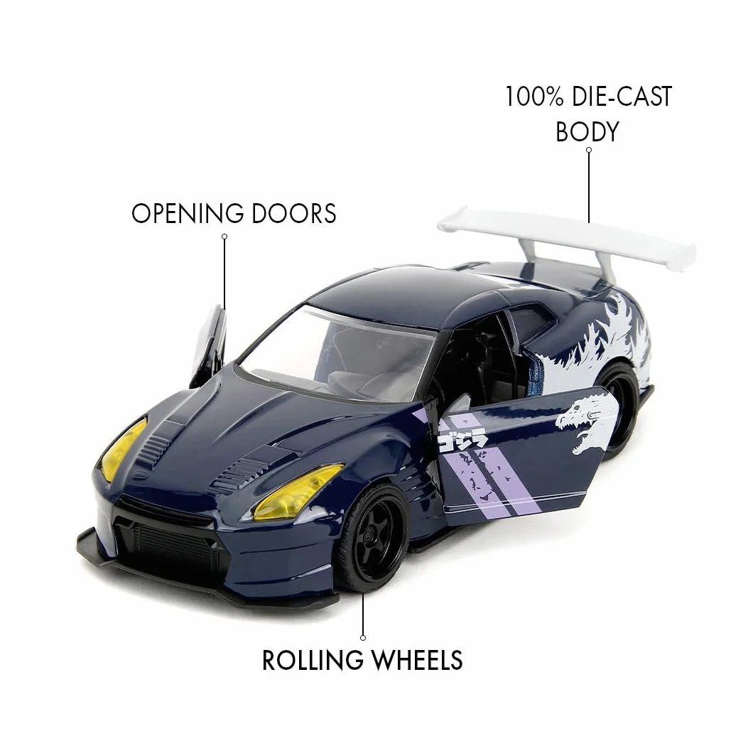Jada 253252054 Godzilla 2009 Nissan GTR R35 1:32
