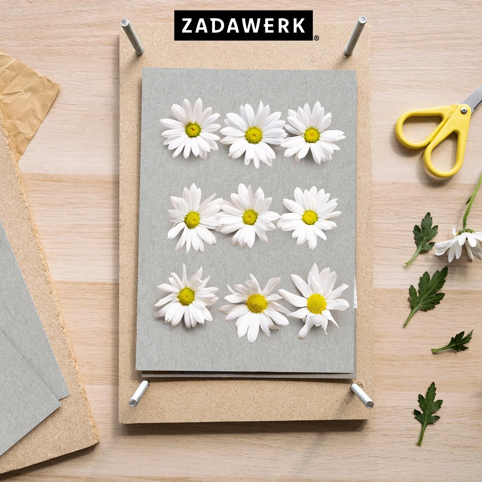 ZADAWERK® Szary karton – 1 mm – 620 g/m² – DIN A4 – introligatorski – 22 sztuki – do majsterkowania – tektura modelarska – wkładany – tektura archiwalna