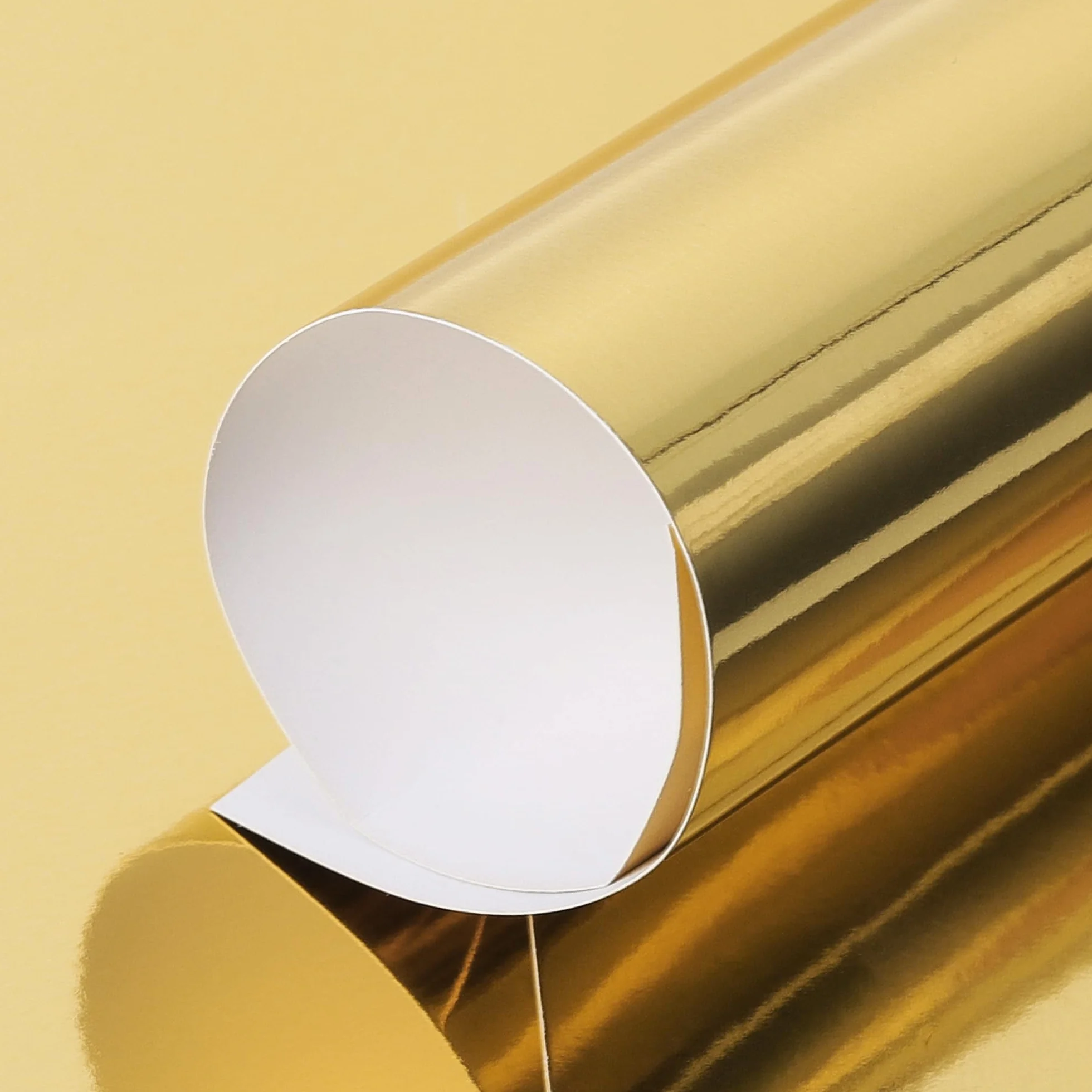 Złoty papier kartonowy A4, 60 arkuszy 250 g/m², metaliczny papier odblaskowy do rękodzieła, tektura foliowa do projektów DIY, dekoracja na przyjęcie urodzinowe, UAP19GD60