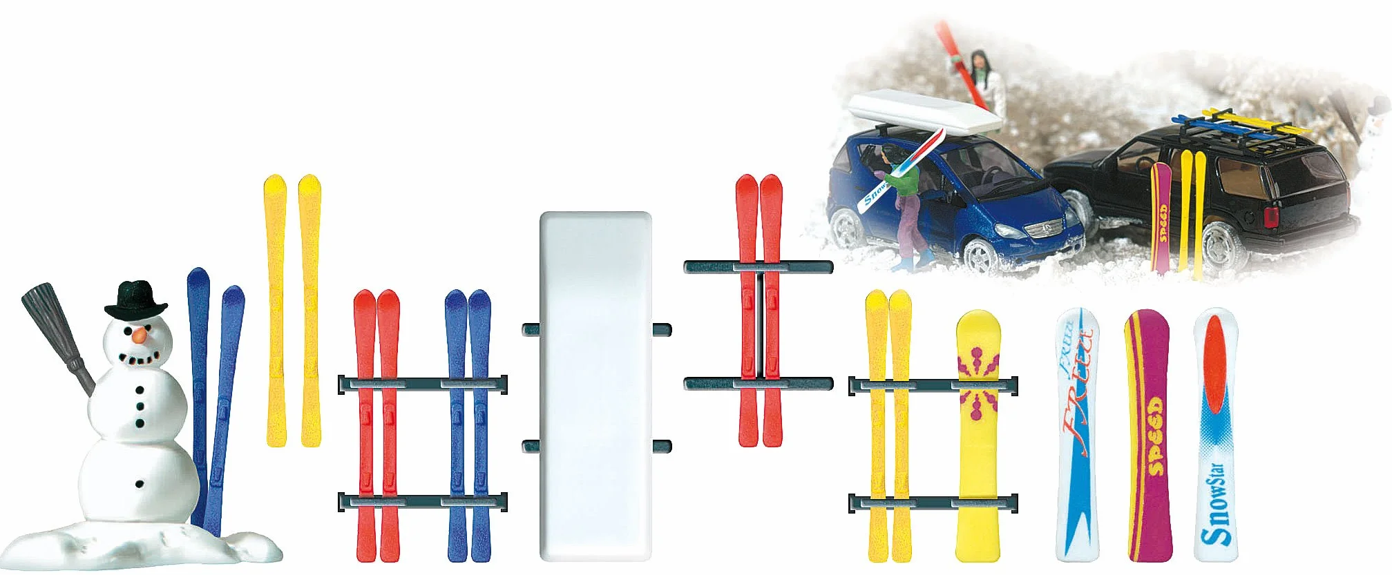 Busch 6004 – zestaw zimowy HO