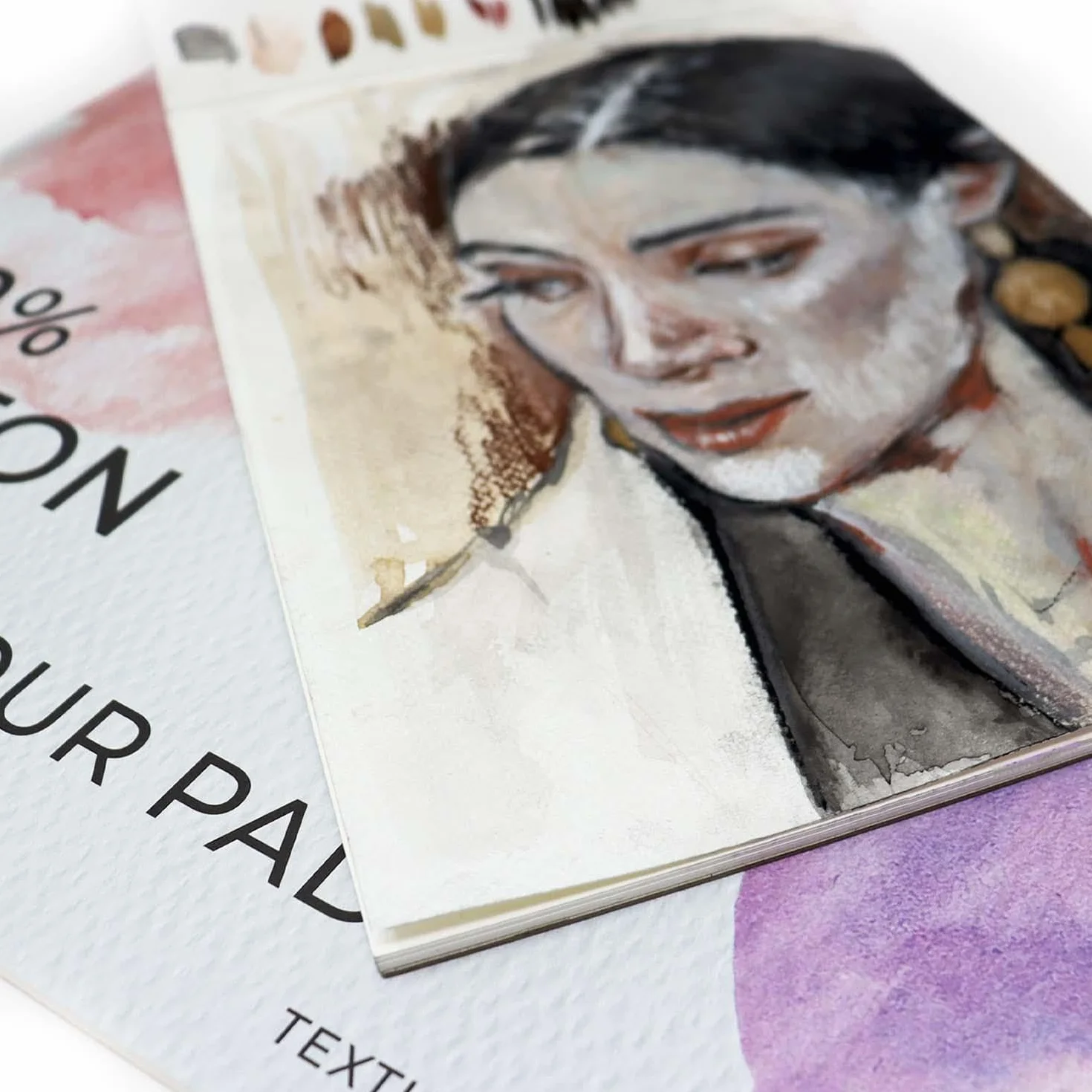 Artway Podkładka Akwarelowa, Papier, Biały, A4, 300 g/m², 12 arkuszy