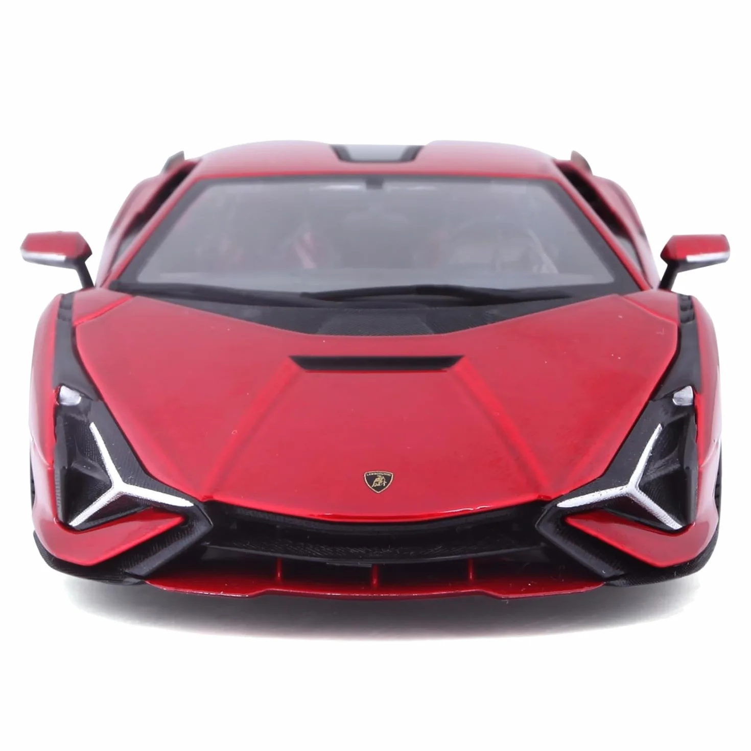 Bburago Lamborghini SIAN FKP 37 Super Car - skala 1:24 - niesamowicie szczegółowa odlewana ciśnieniowo replika kolekcjonerskiego modelu pojazdu