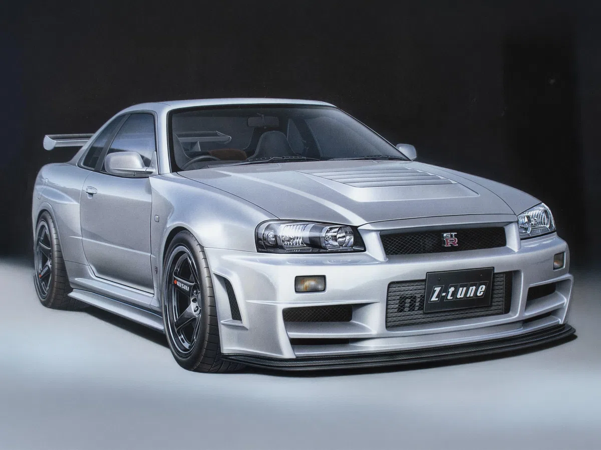 TAMIYA Nissan 300024282 NISMO Skyline GT-R Z-Tune (R34) model samochodu zestaw 1:24