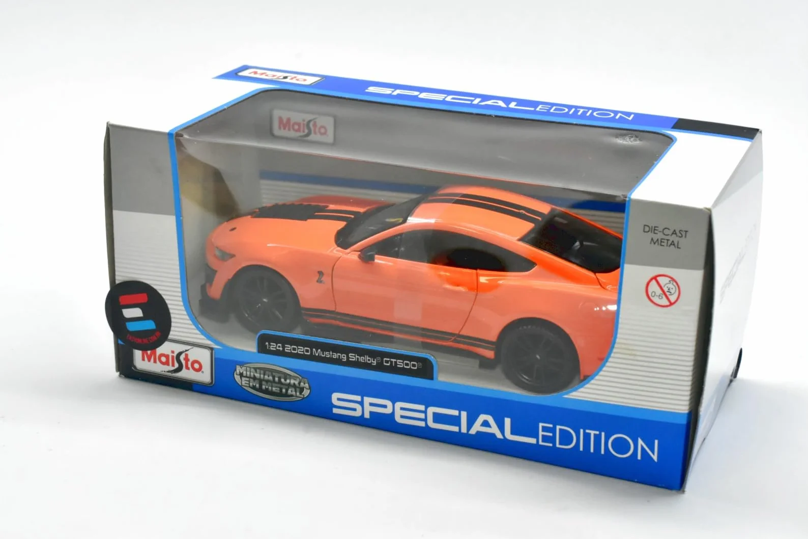 Maisto Mustang Shelby GT500 losowe modele/kolory, 1 sztuka