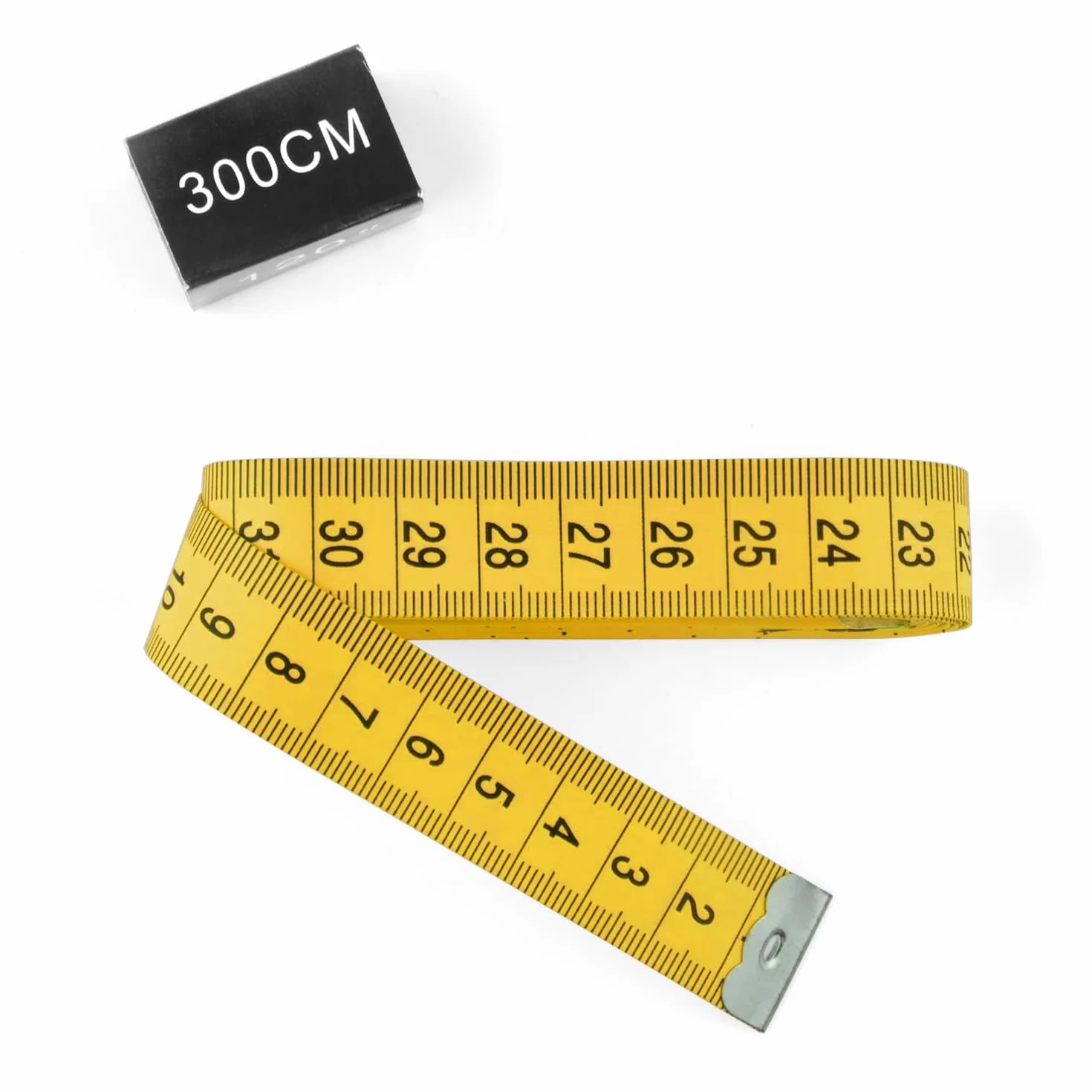 WINTAPE 300 cm taśma miernicza/taśma miernicza do ciała/taśma miernicza/ciało (żółta)