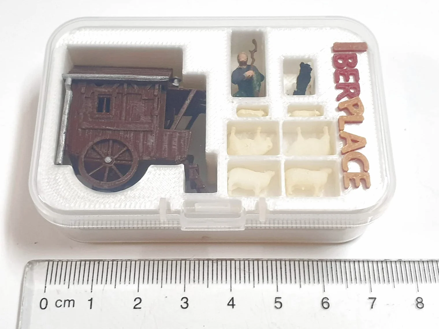 Skala H0 Figurki 1:87 Iberplace 30004 Zestaw Owczarek Owca Dekoracje Akcesoria do modelu kolejowego