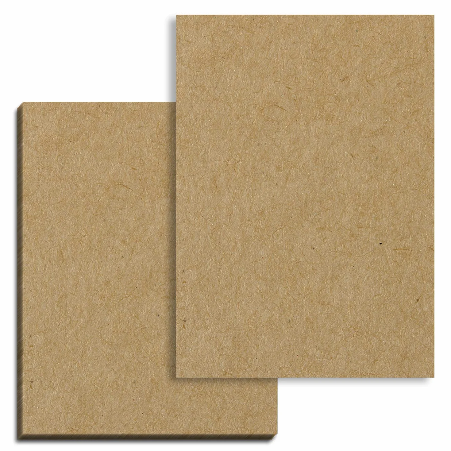 50 Arkuszy, 200 g/m² - Brązowy Papier Karton Kraft Kraftowy Pakowy Karta A4
