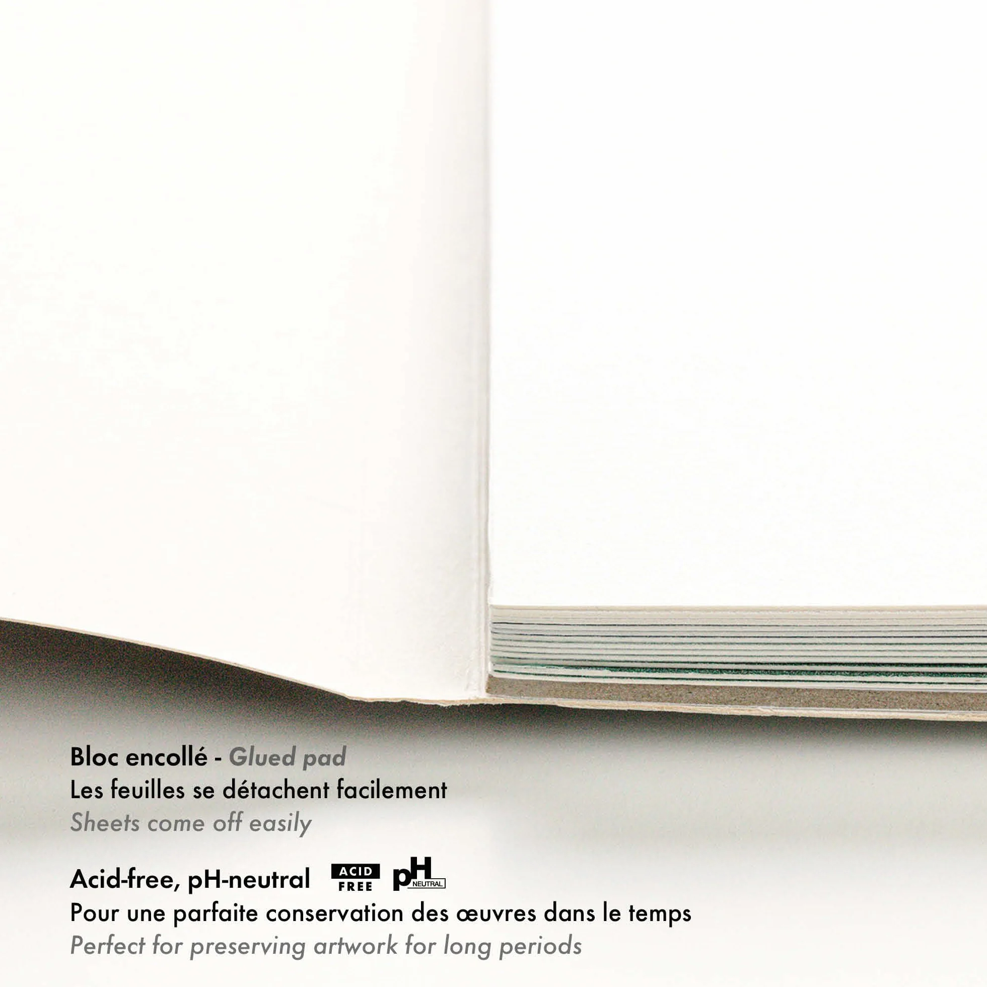 Clairefontaine 96114C Blok Pastelmat n°5 – 12 arkuszy specjalnego papieru do pasteli suchych – 24x30 cm 360g – 4 kolory – przekładki z papieru krystalicznego