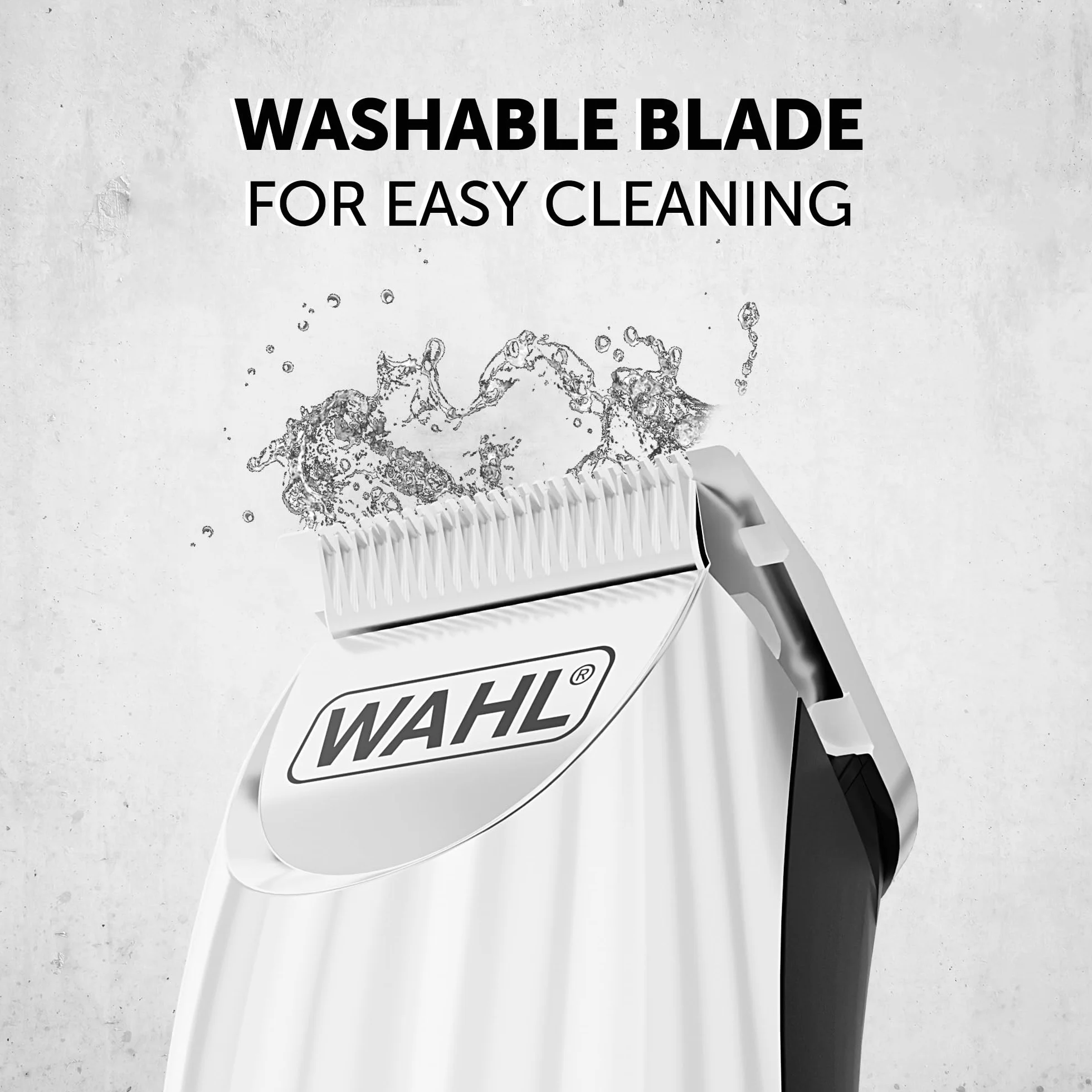 Wahl Color Trim Trymer Do Brody, Innowacyjne Grzebienie Prowadzące z Kodami Kolorów, Czas Pracy 240 Minut, Ładowarka Usb, Do Studia Fitness i Podróży, Precyzyjnie Szlifowane Ostrza