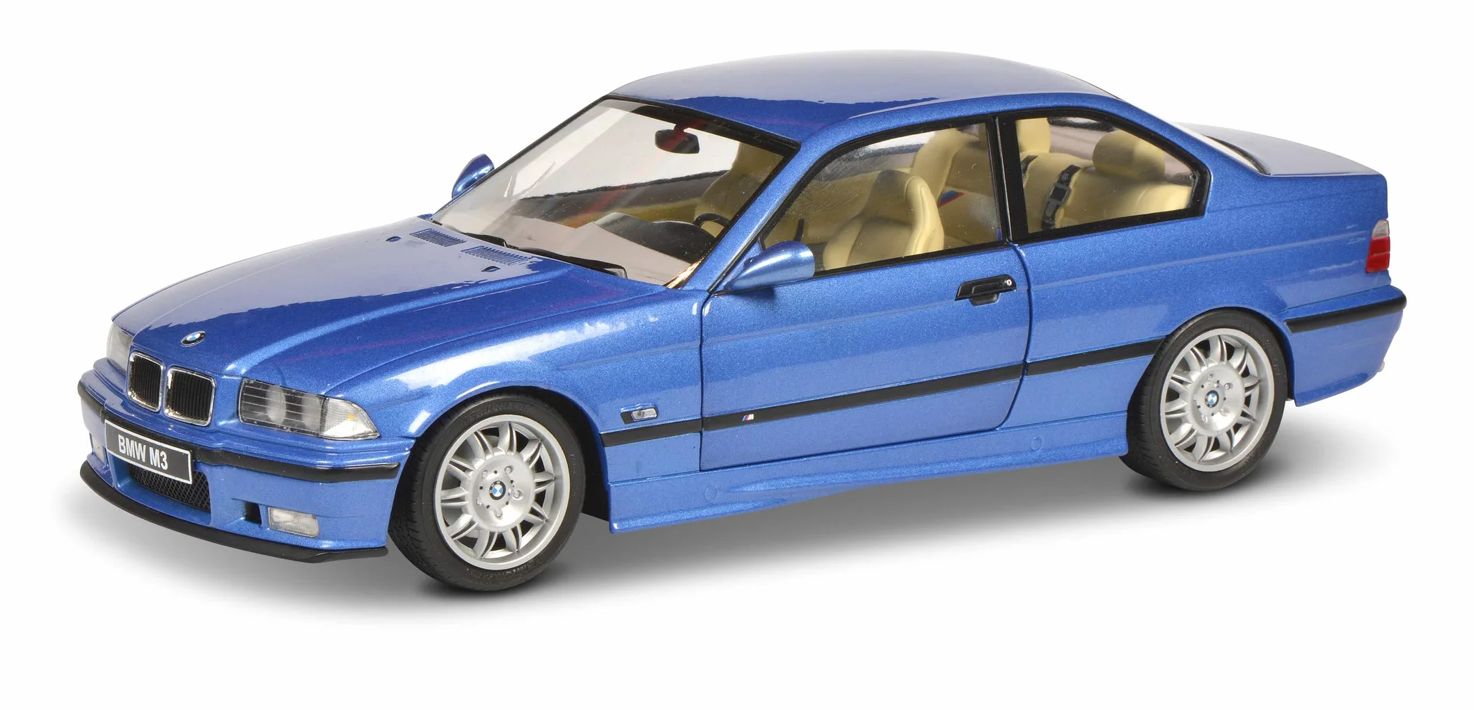 Solido S1803901 BMW E36 Coupé M3, 1990, model samochodu, skala 1:18, niebieski
