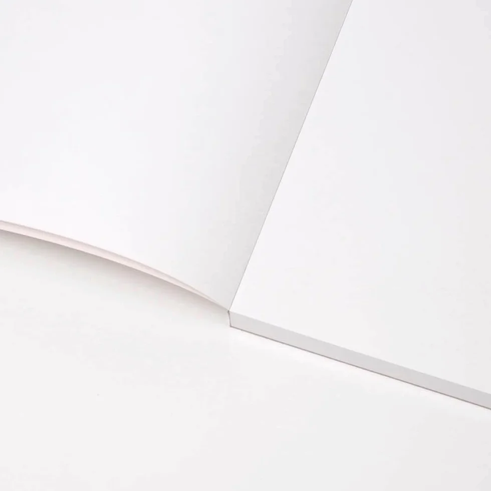 Clairefontaine 96536C – Blok rysunkowy PaintON Multi-techniques – 40 arkuszy papieru do technik mieszanych z bardzo lekkim ziarnem – biały – A3 29,7x42 cm 250 g