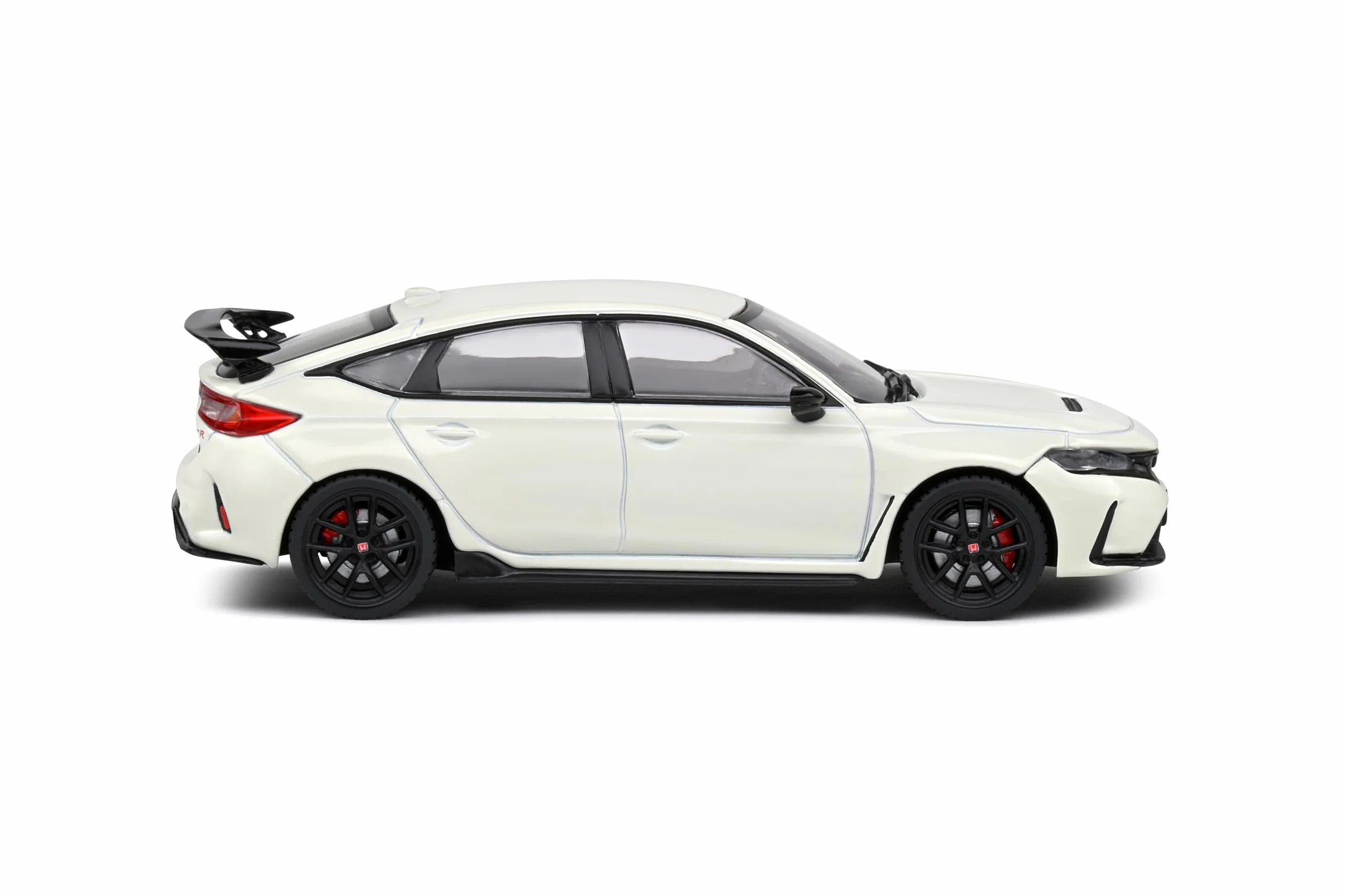 Solido 1:43 Honda Civic Type R 2022 biały – model samochodu Die-Cast, karton okienny z cokołem z tworzywa sztucznego, 421438110