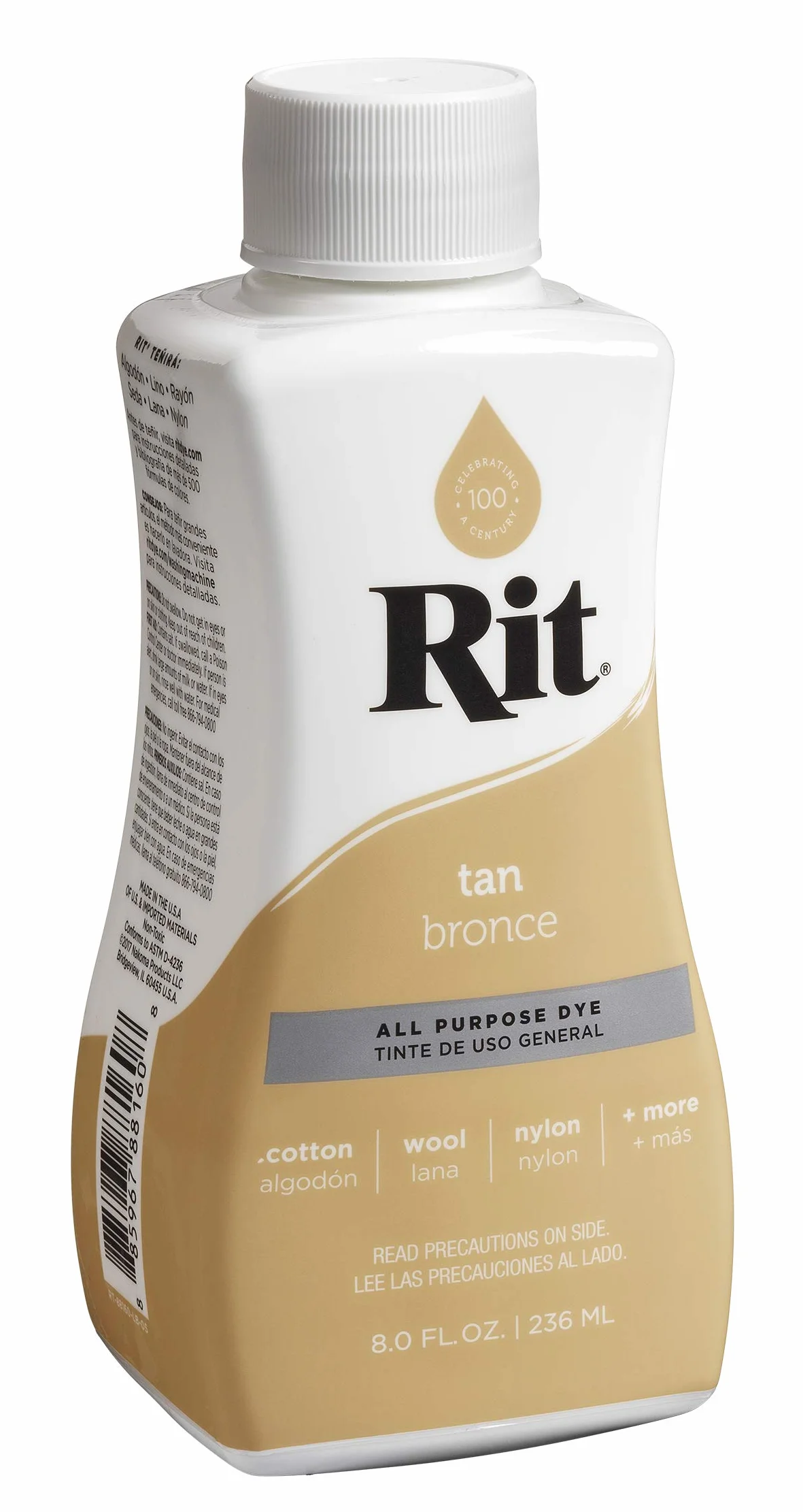 Rit Dye Liquid 8oz-Tan